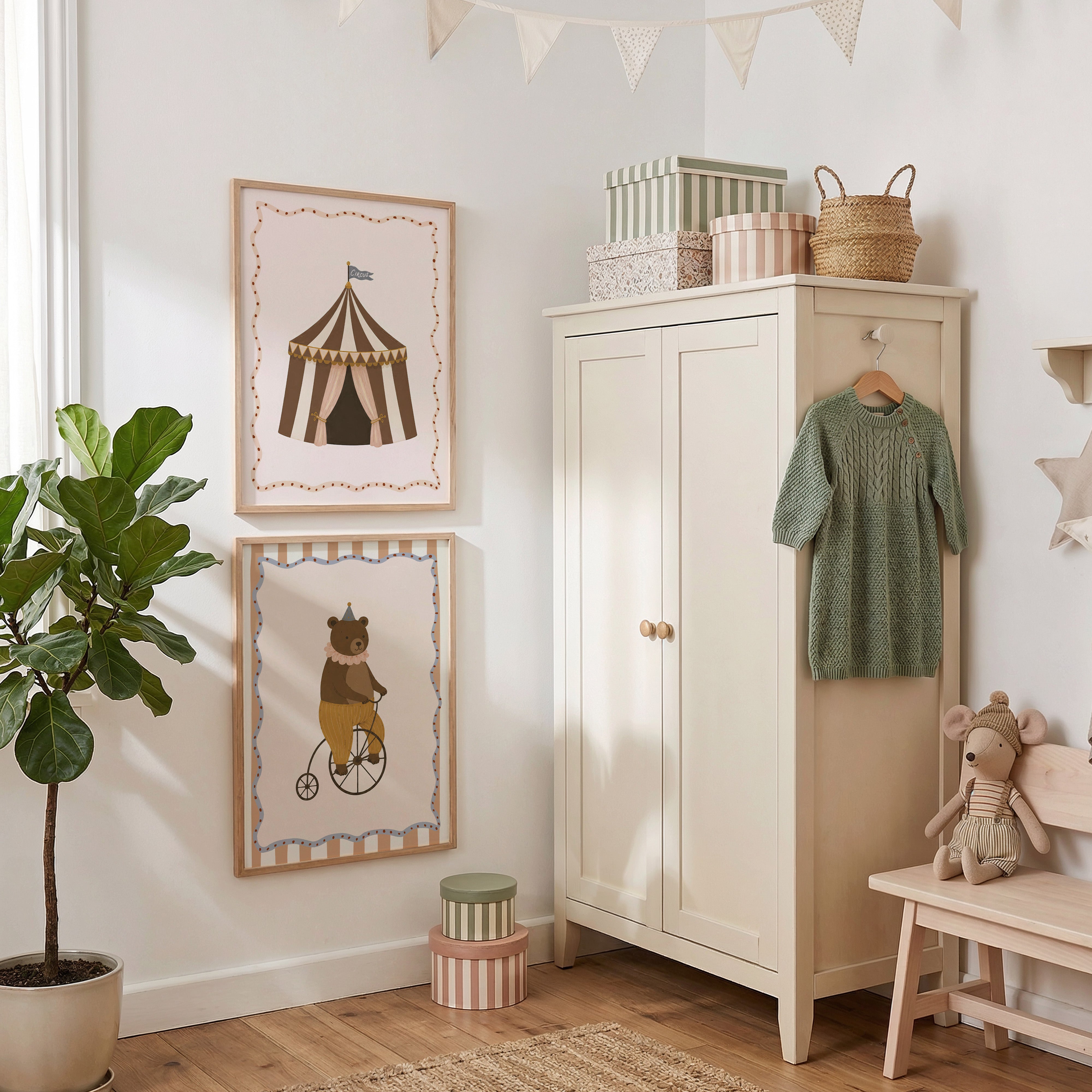 Children's room poster - Je t'aime