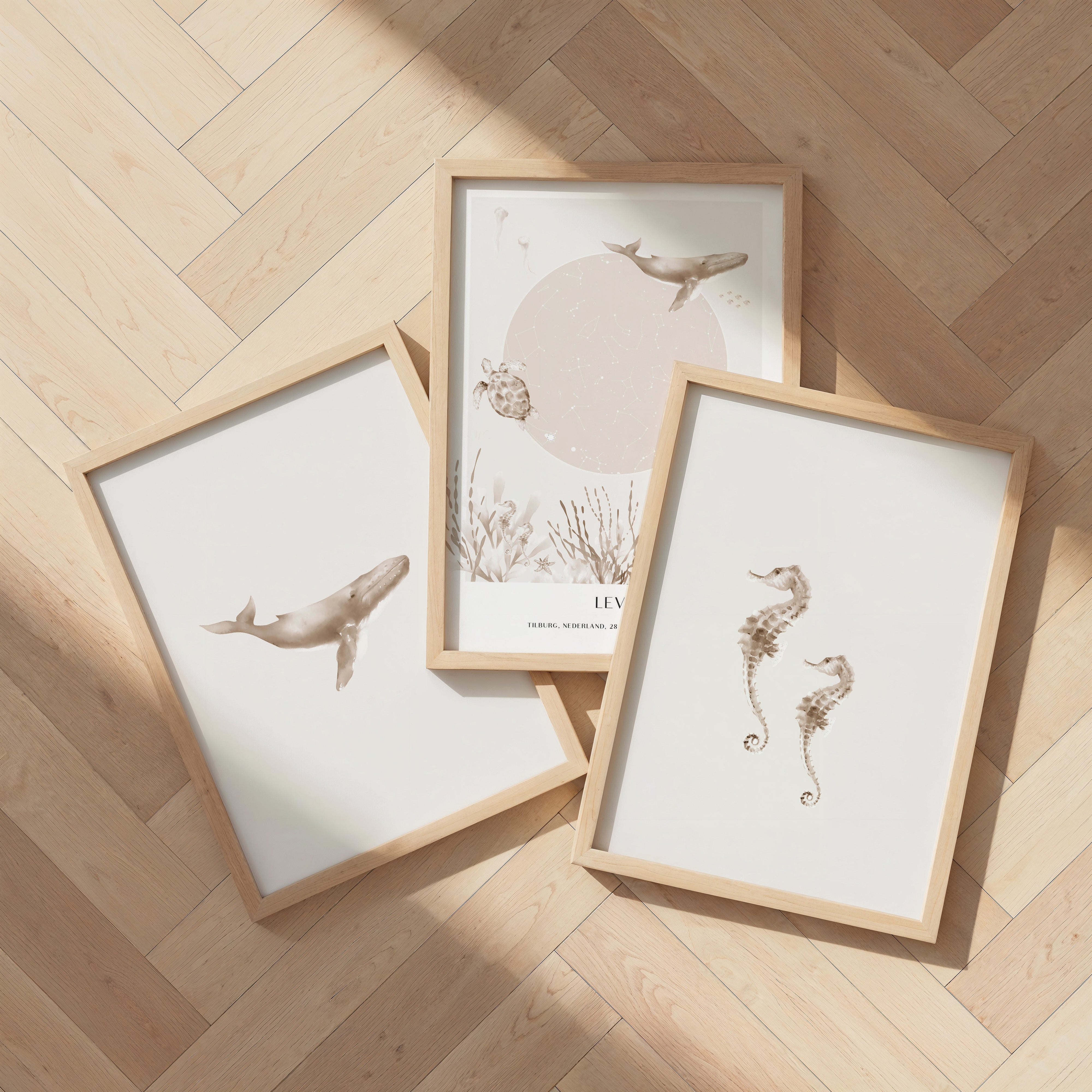 Kinderkamer poster - Walvis | Onderwaterwereld