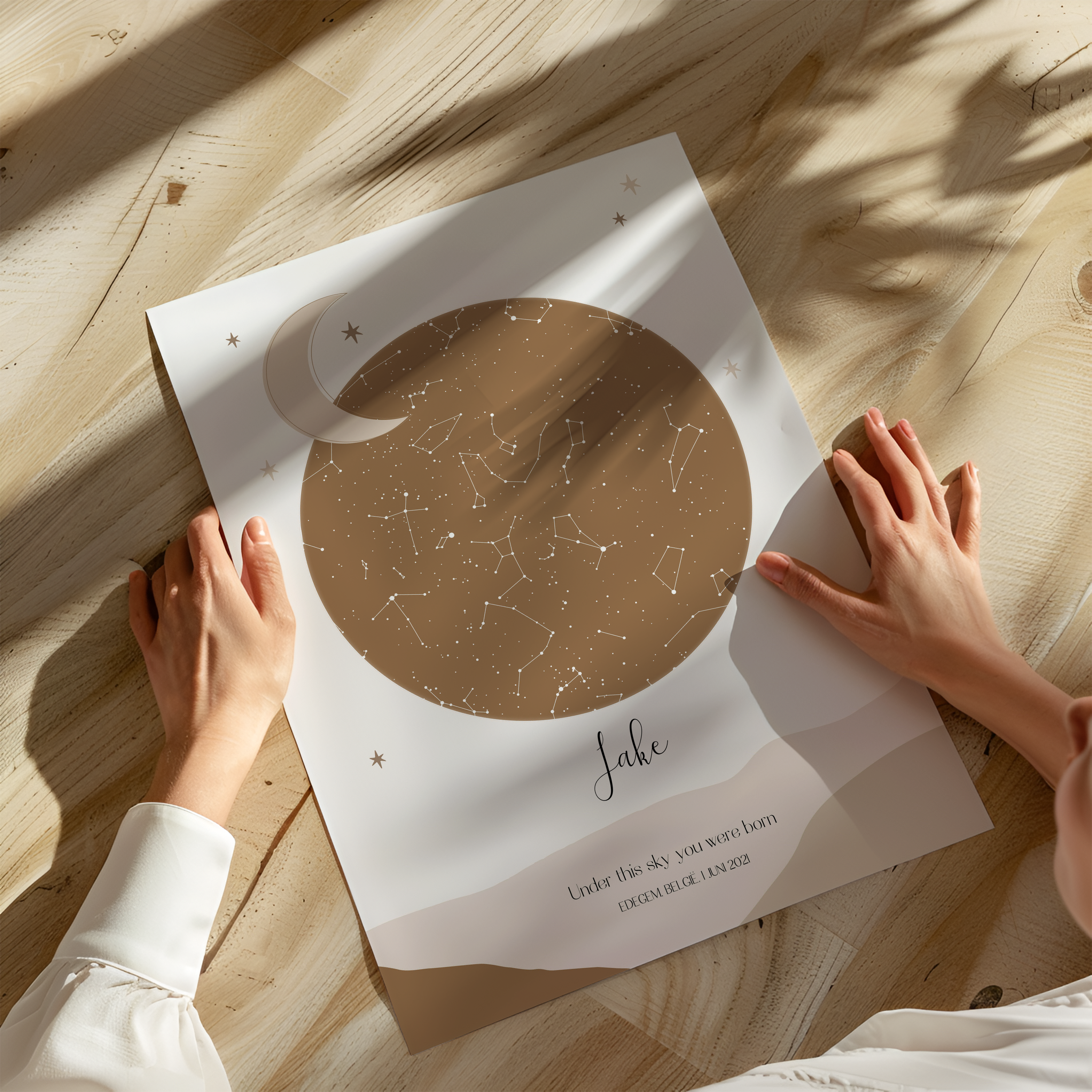 Sterrenhemel poster - SUNSET