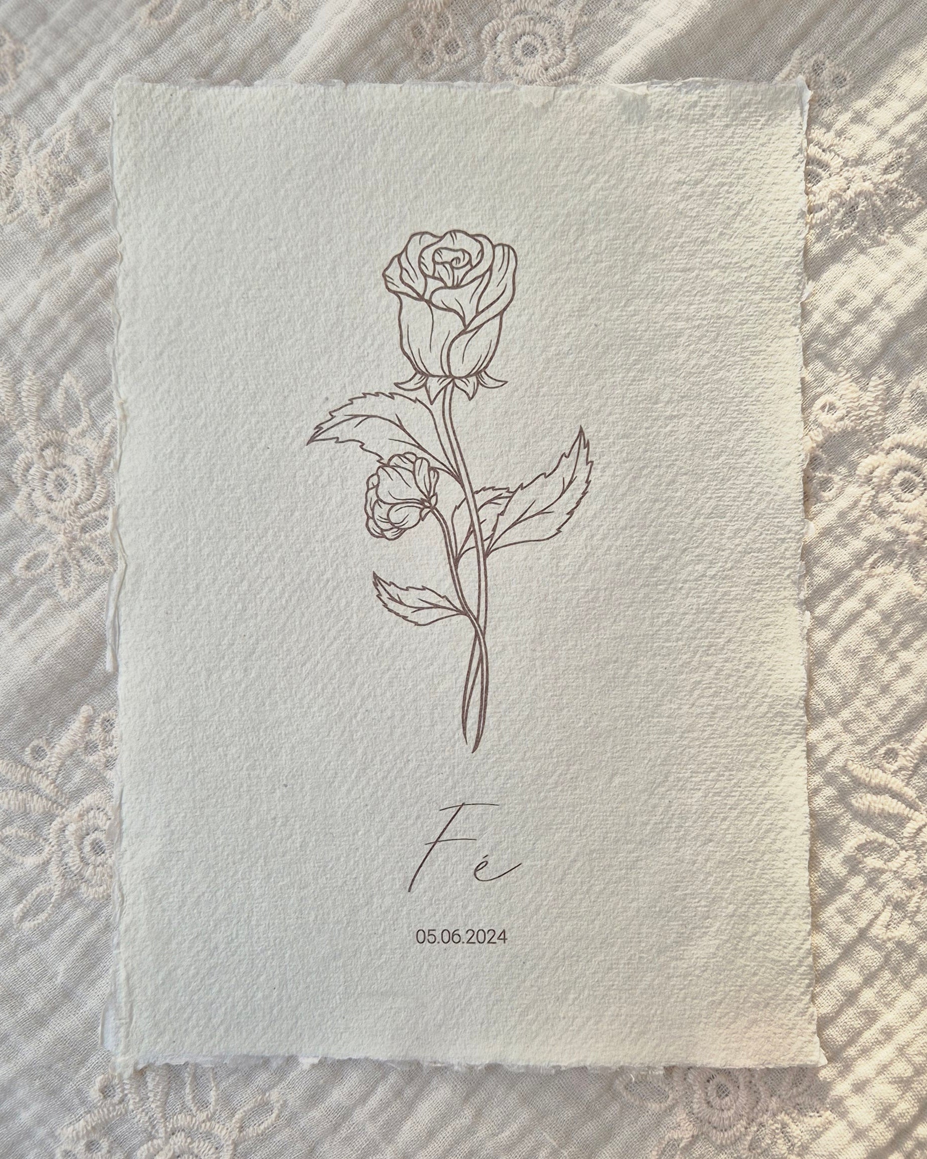 geboortebloem juni handgemaakt