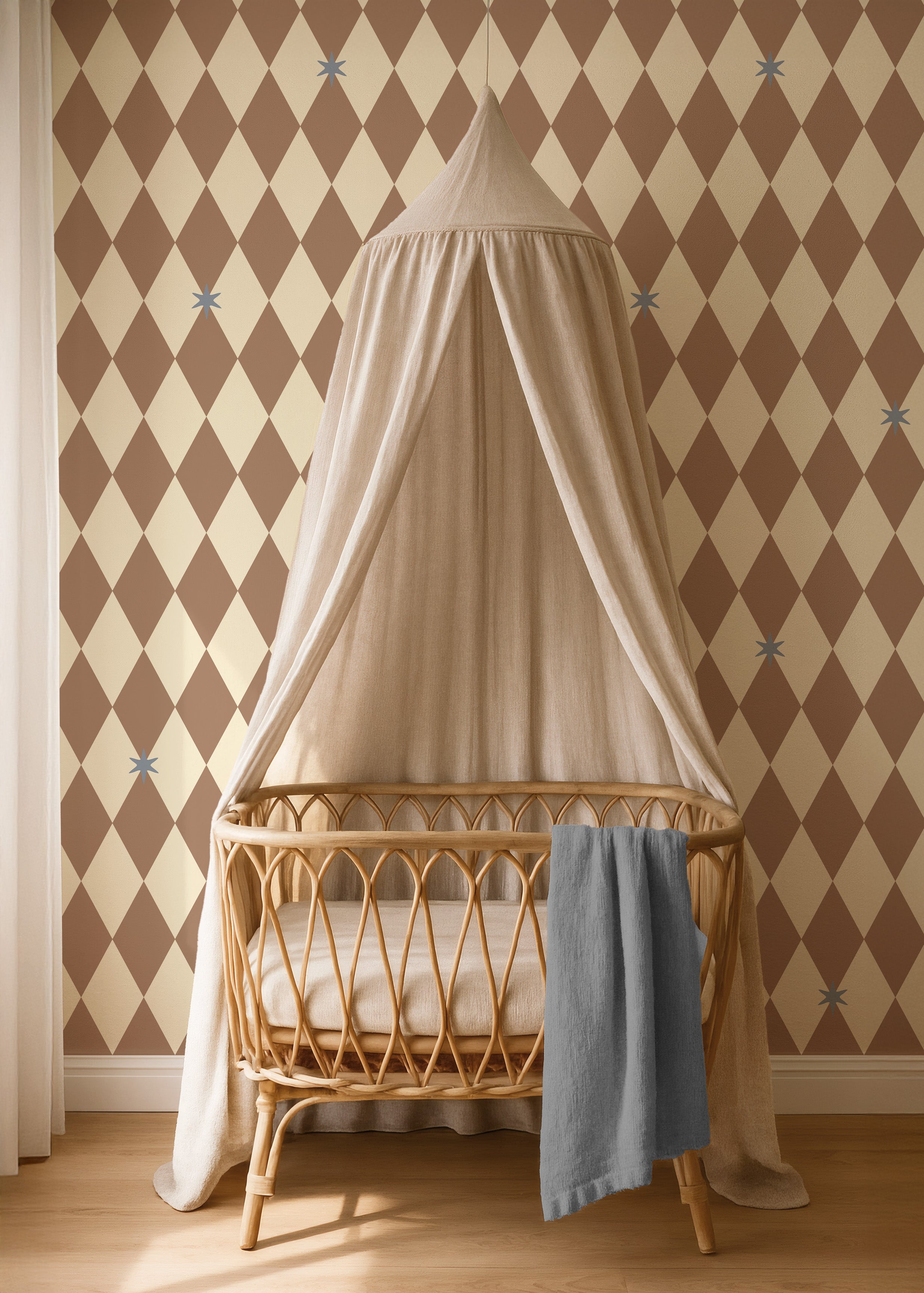 Wallpaper Wiebertje - powder blush