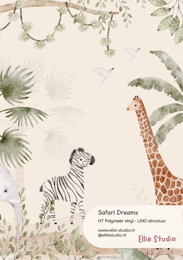 Steel wall sticker - Safari Dreams