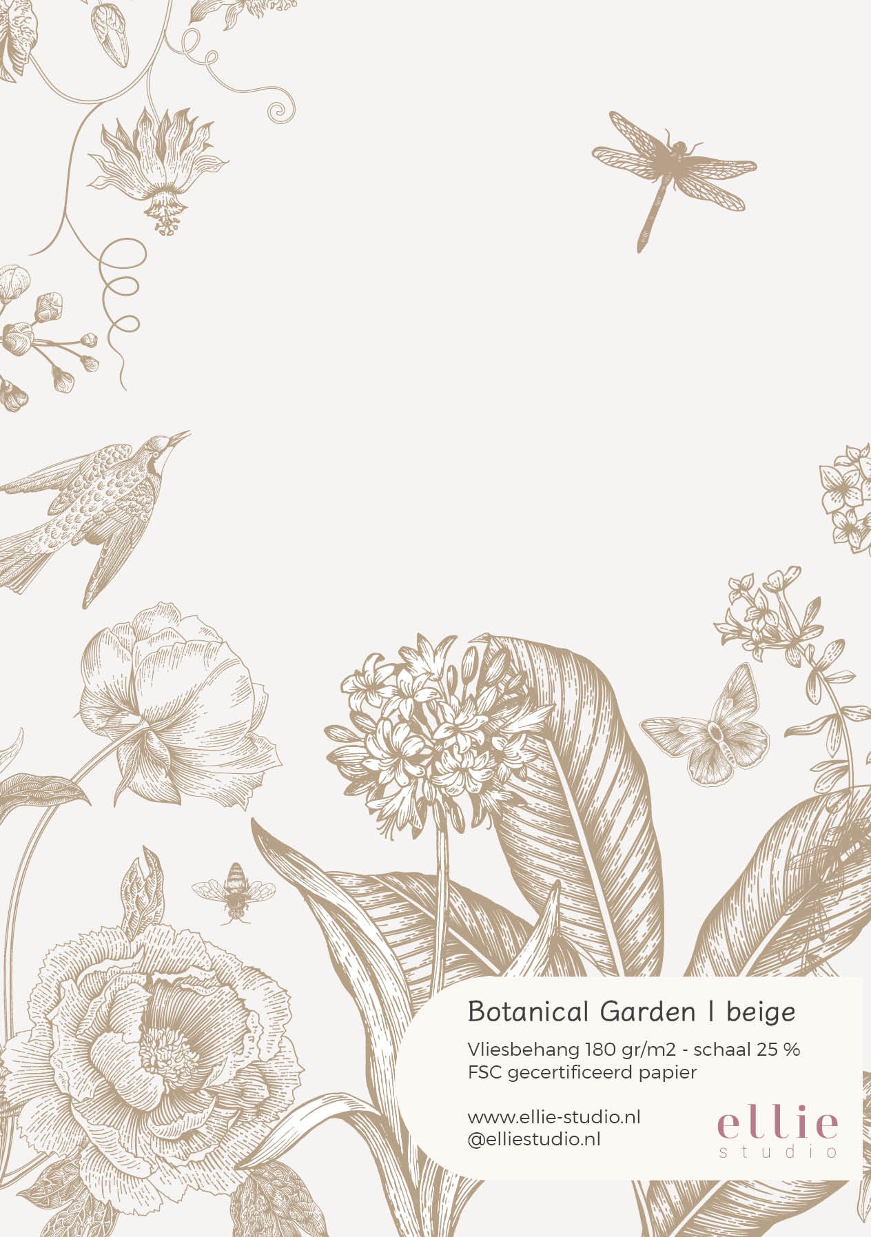 Wallpaper sample Botanical Garden