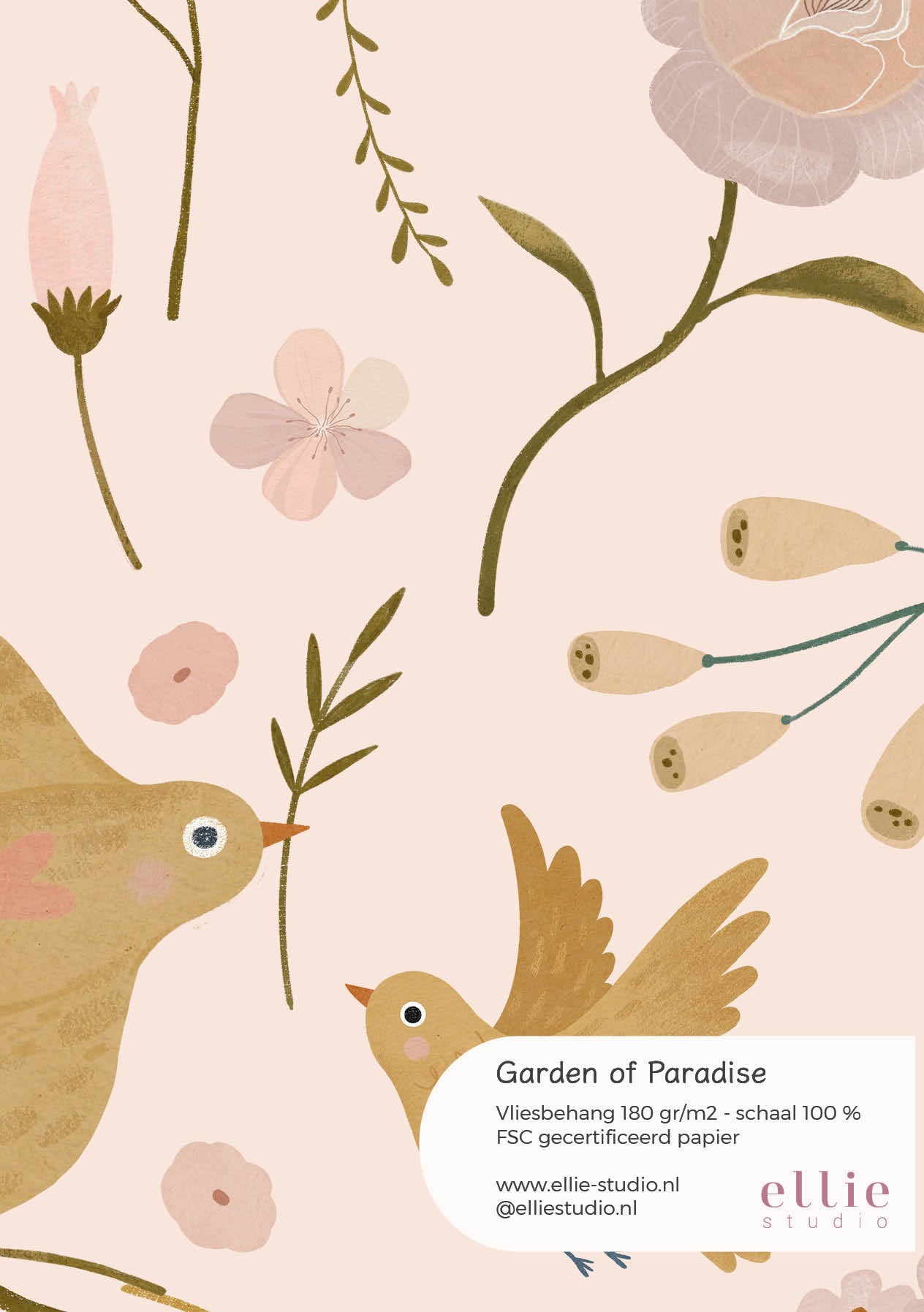 Wallpaper sample Garden of Paradise