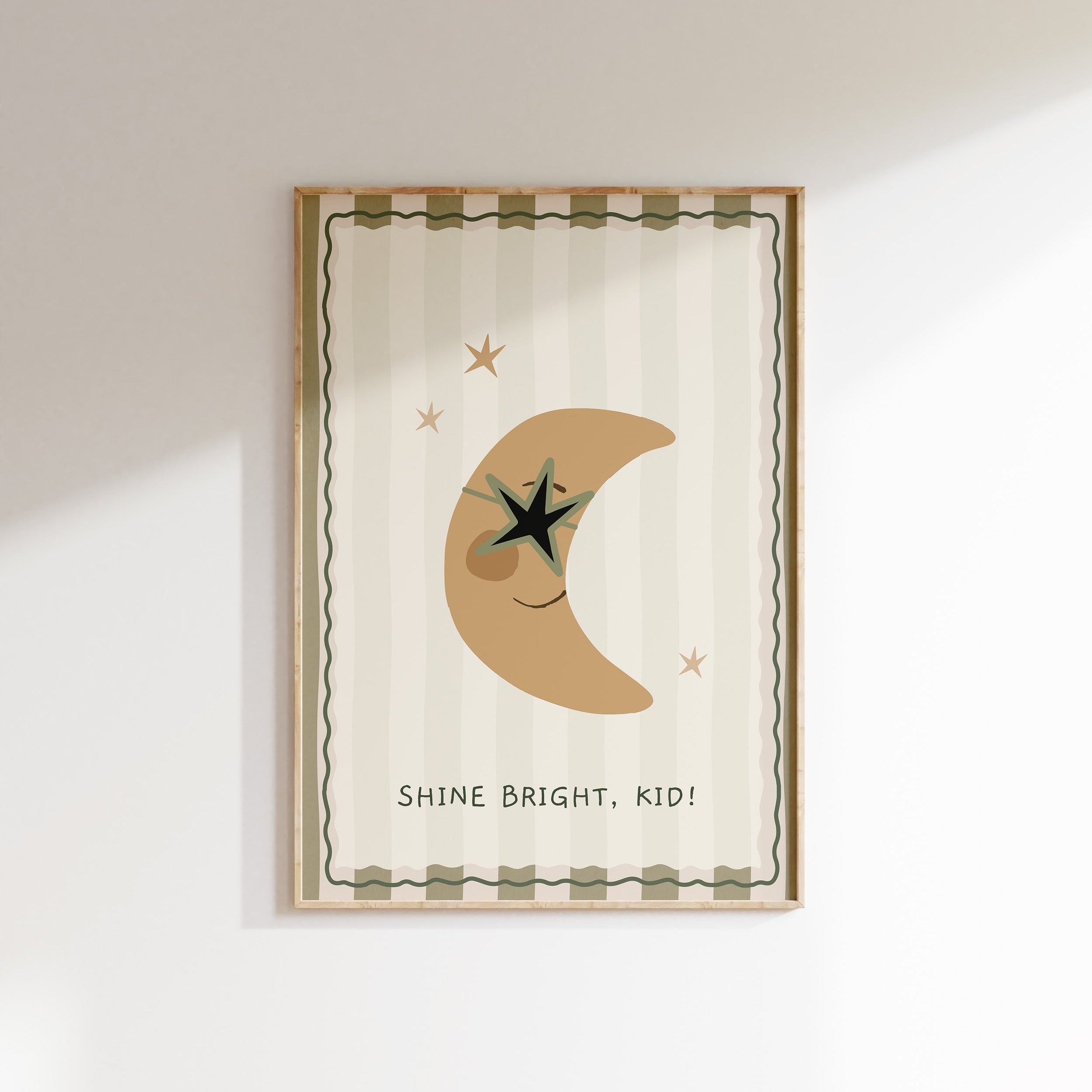 Kinderkamer poster - Shine Bright Kid