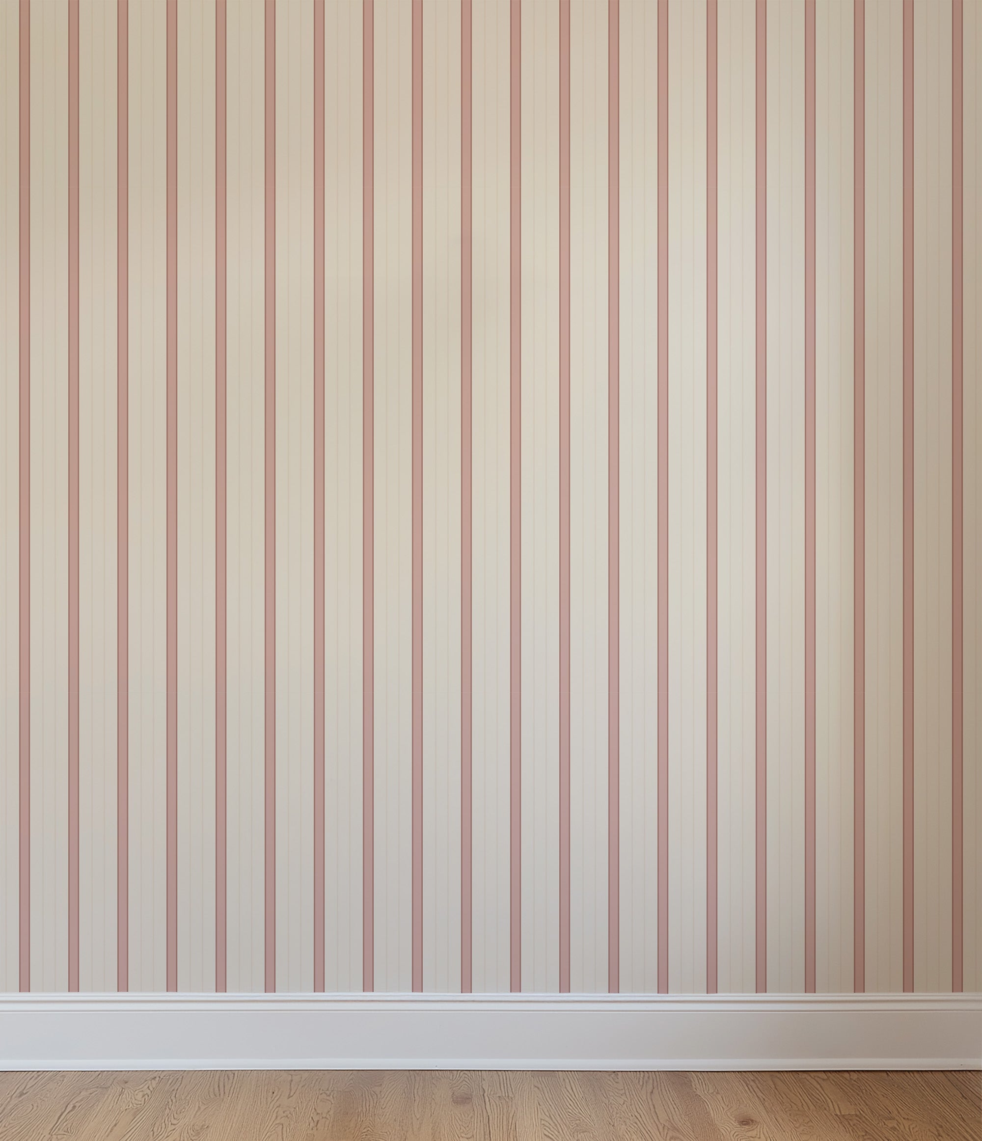 Behang Sweet Stripes – warm pink