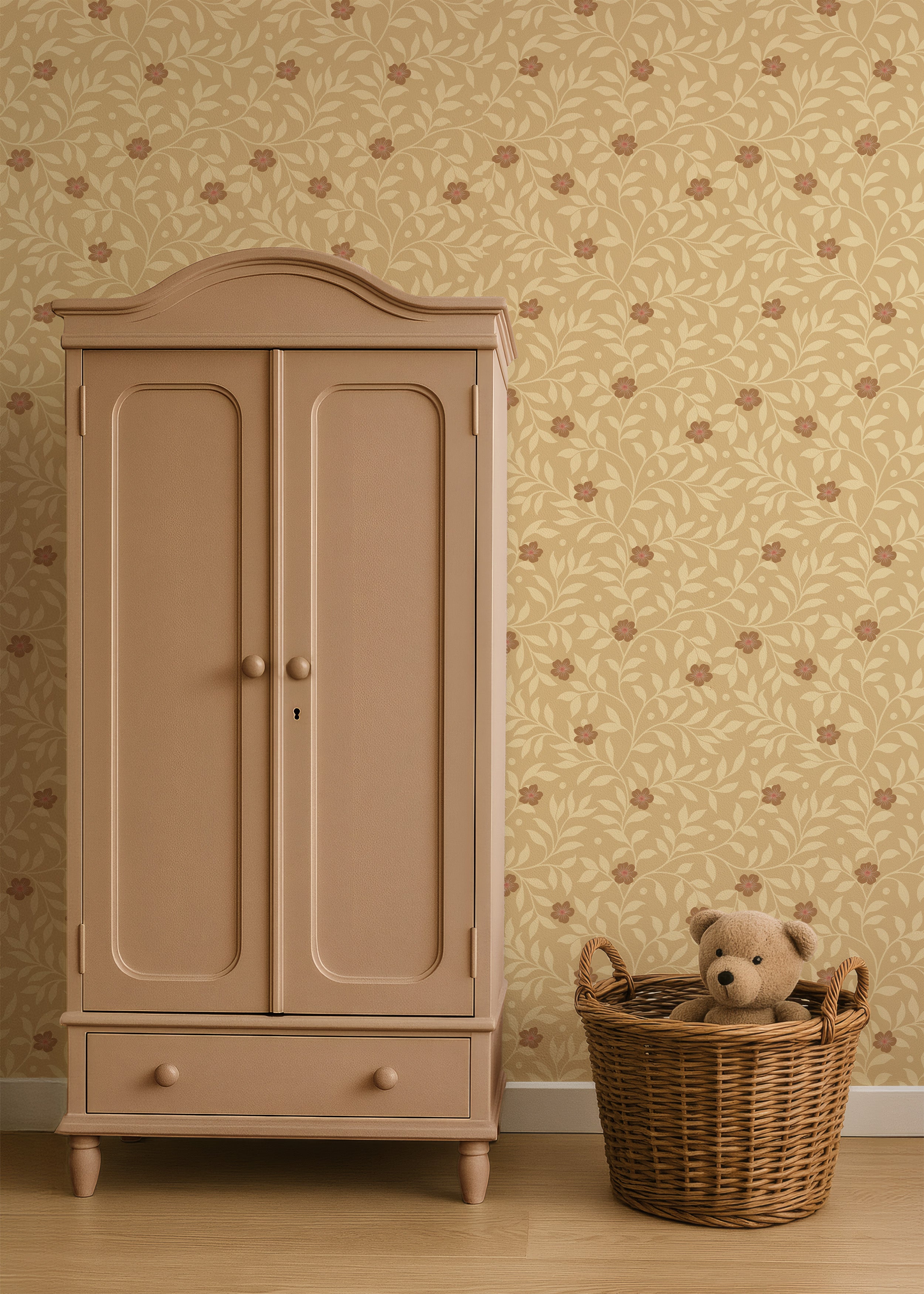 Wallpaper Vintage Flowers