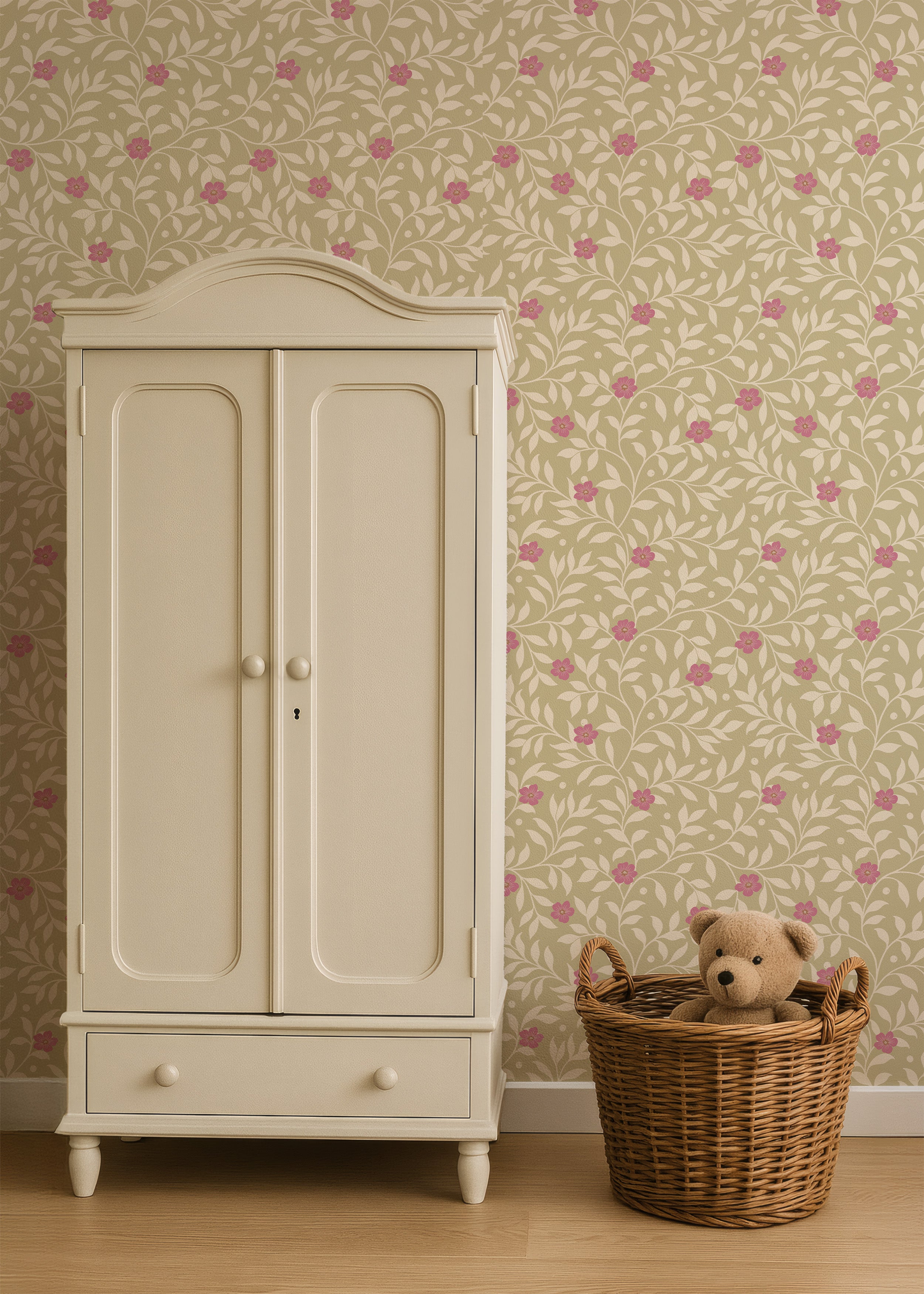 Wallpaper Vintage Flowers