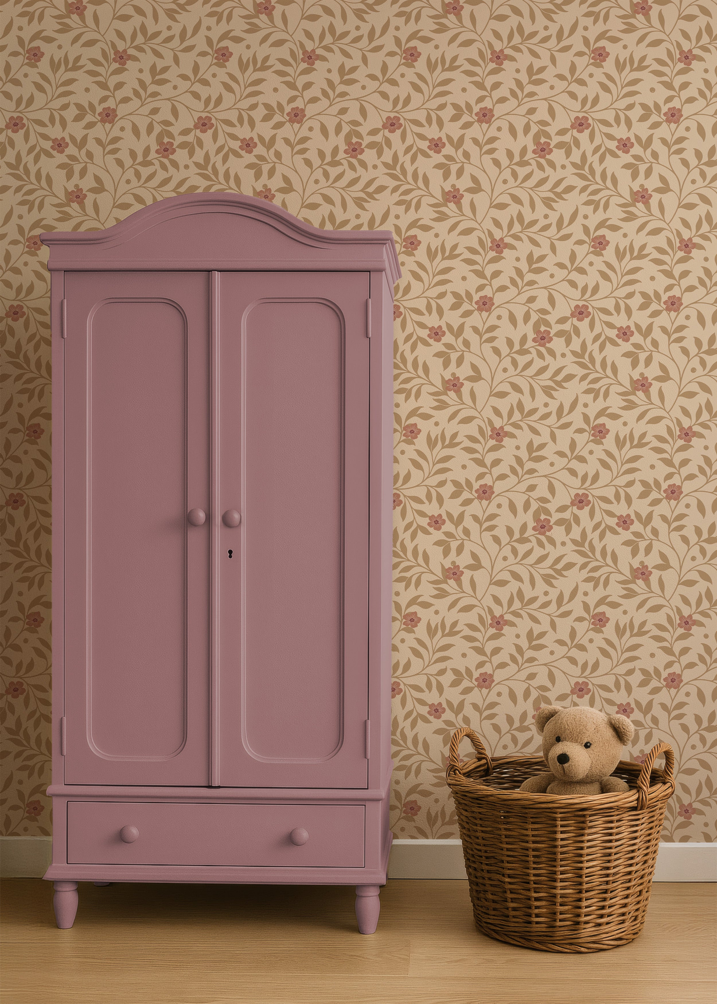 Wallpaper Vintage Flowers