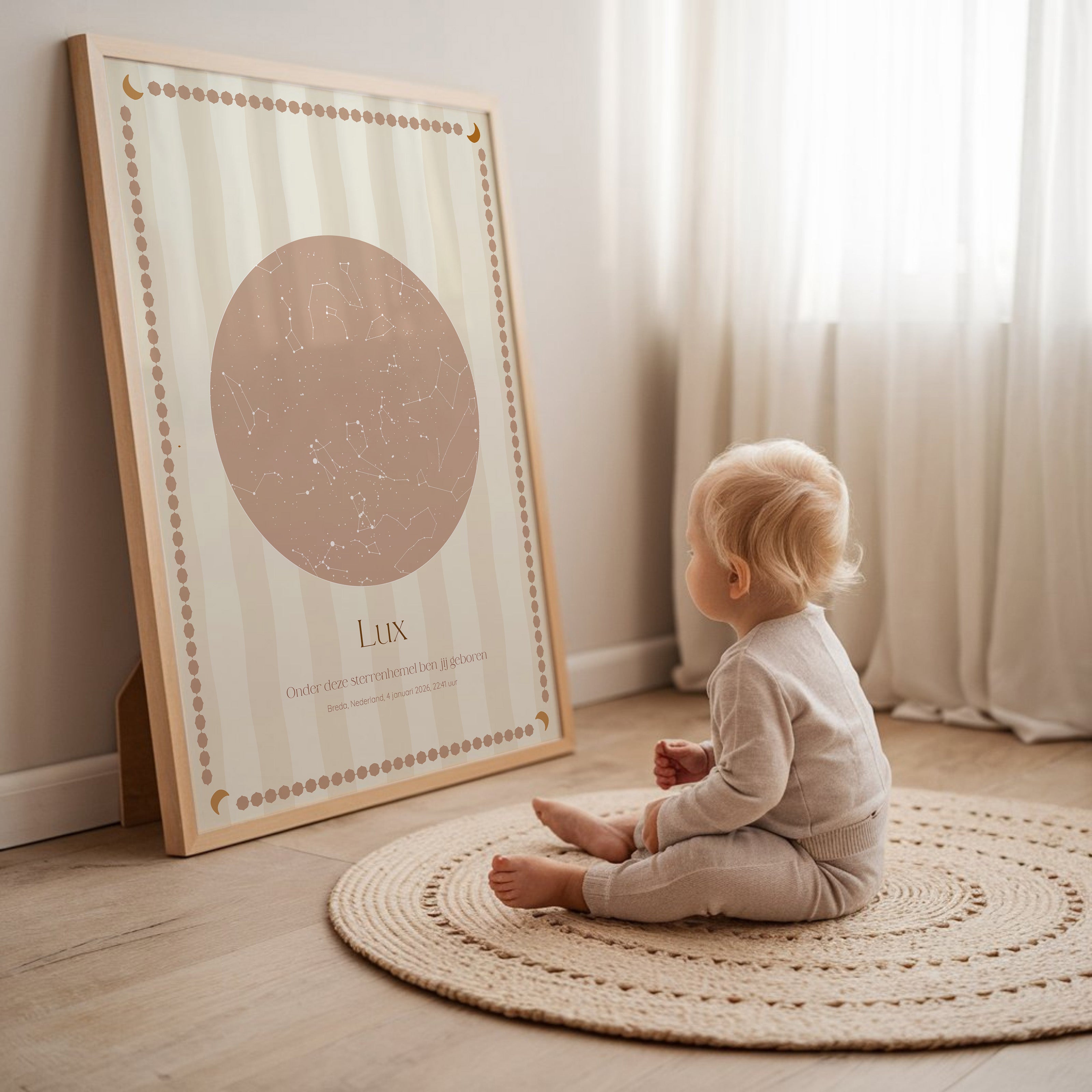 Sterrenhemel poster - Soft Sky