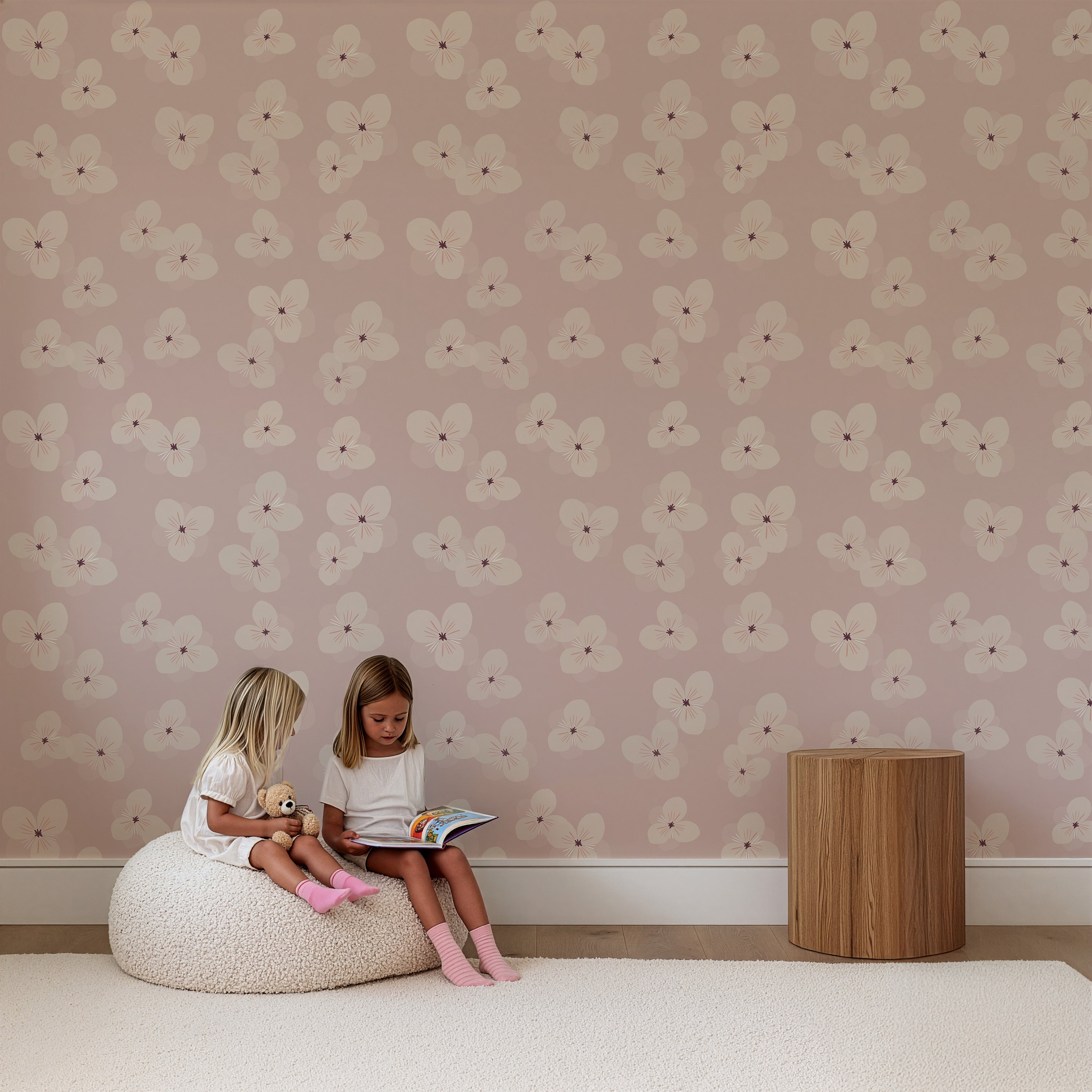 Wallpaper Vintage Flowers