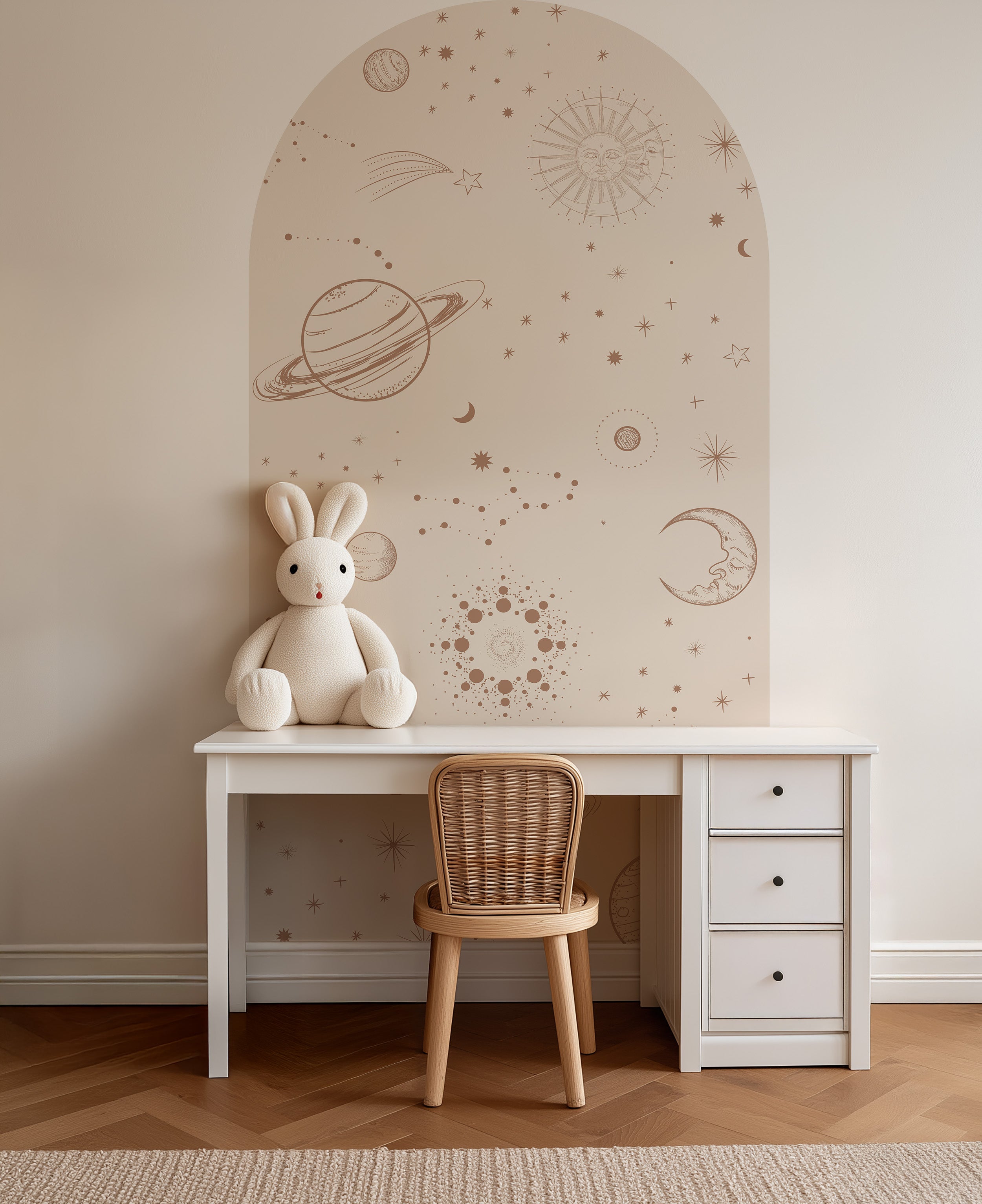 Behangboog - In de Ruimte | beige