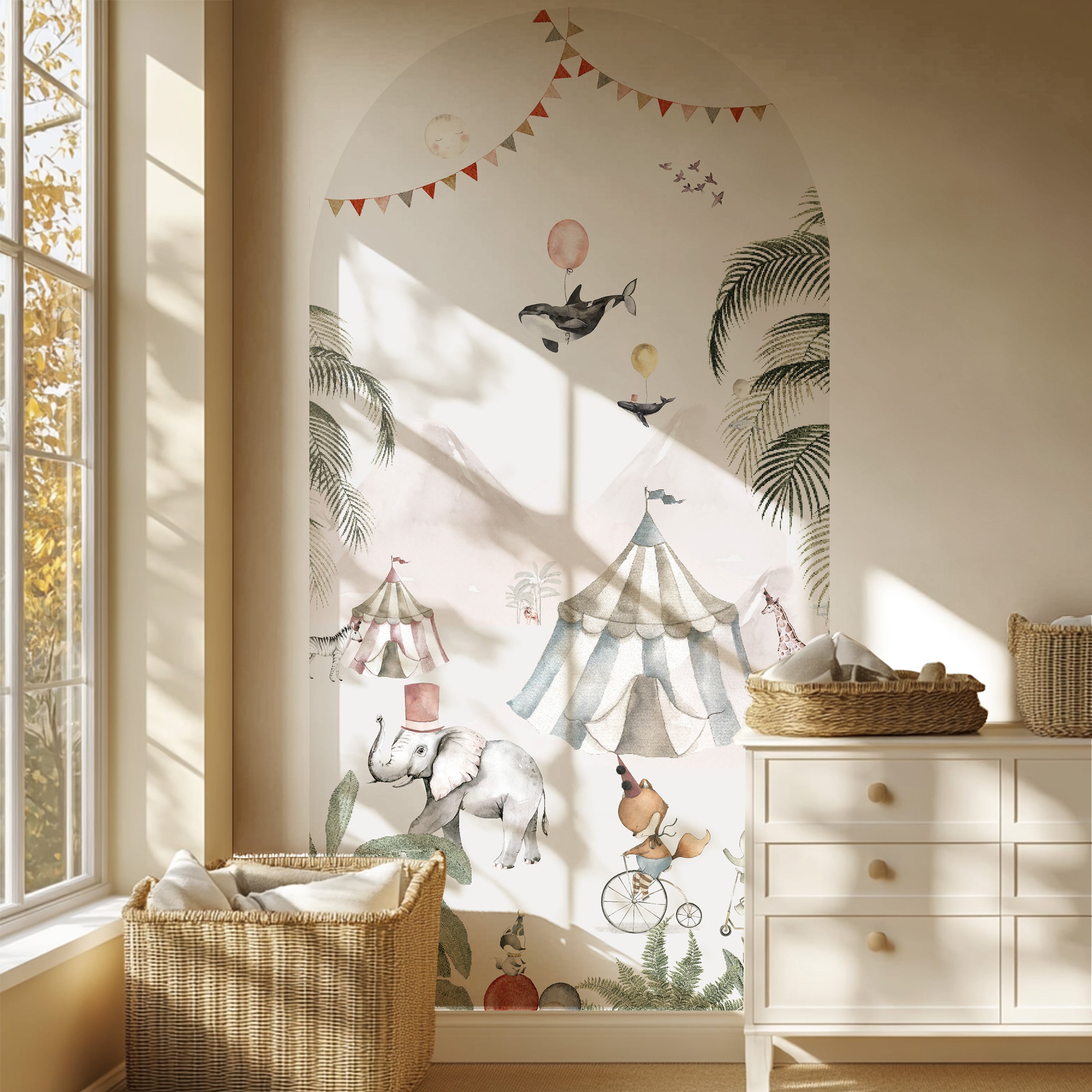 Behangboog - Wild Circus