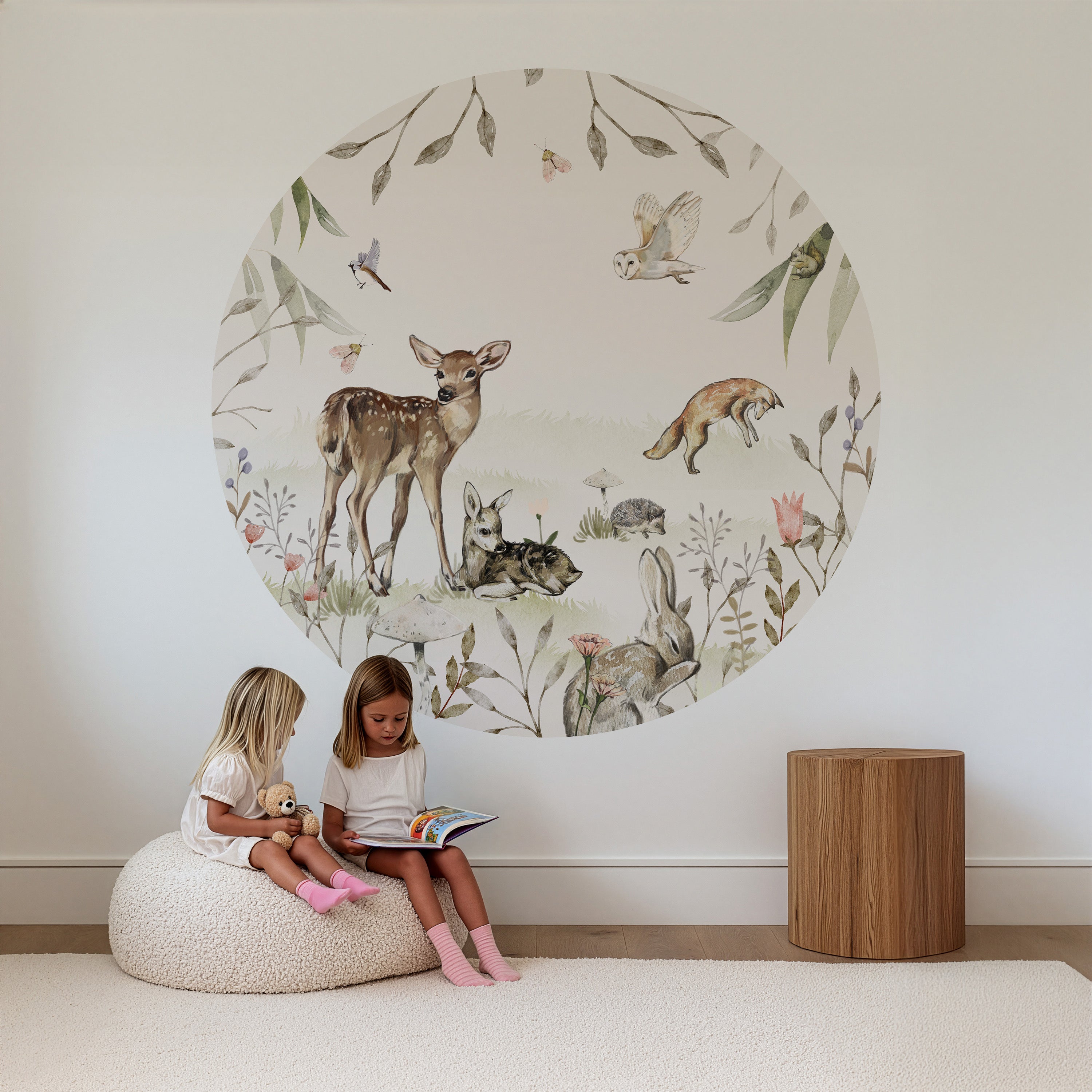 Behangcirkel - Bosdieren