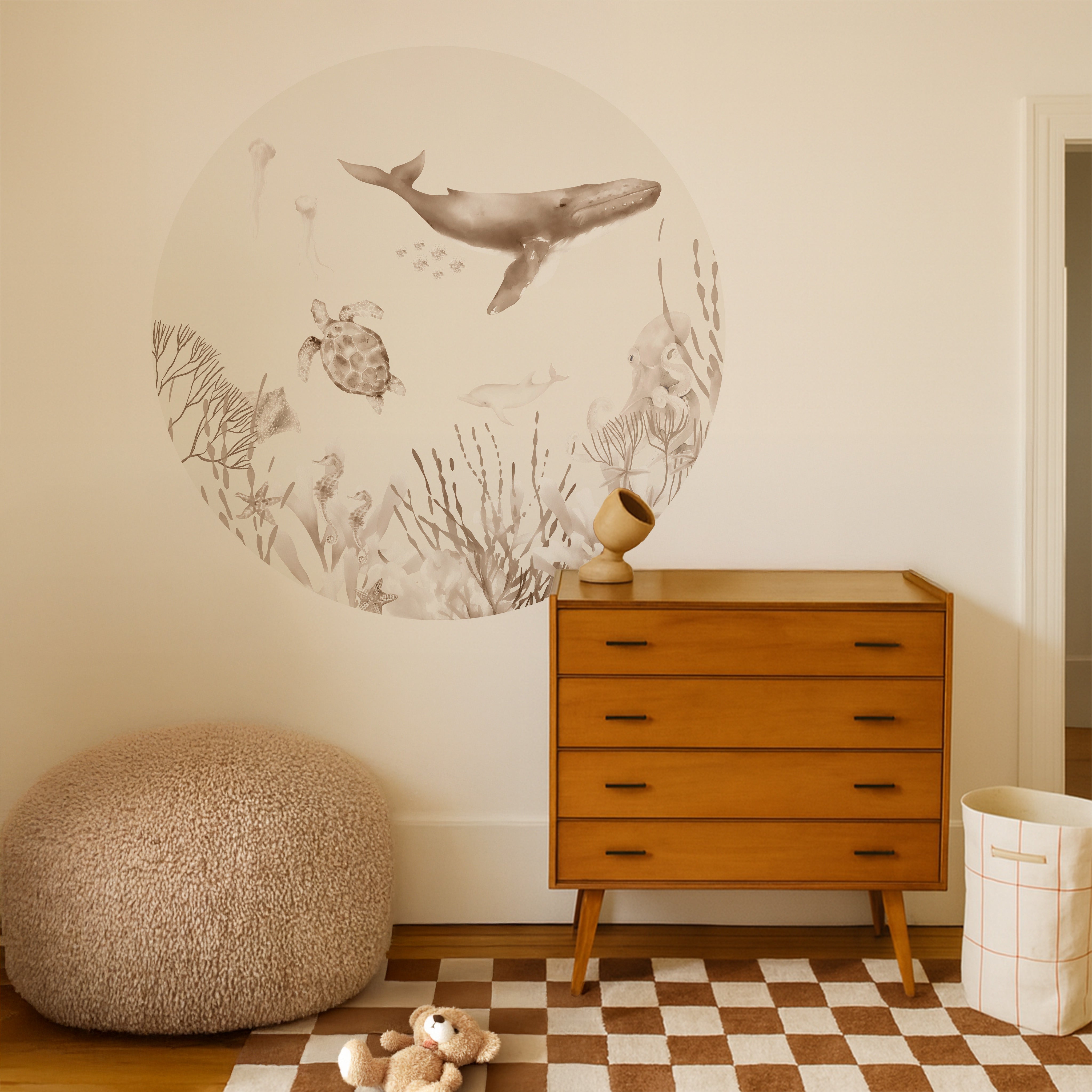 Behangcirkel - Onderwaterwereld