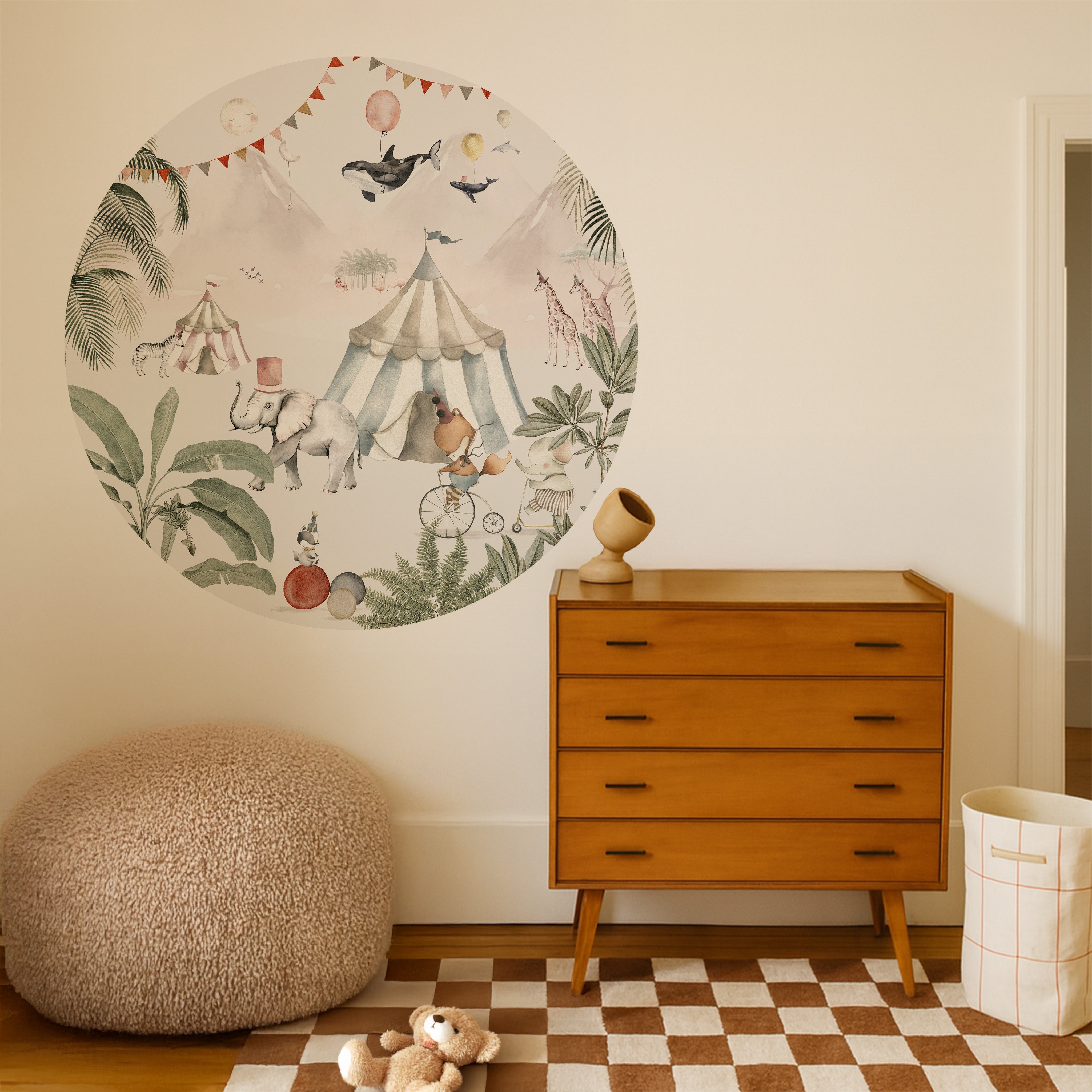 Behangcirkel - Wild Circus