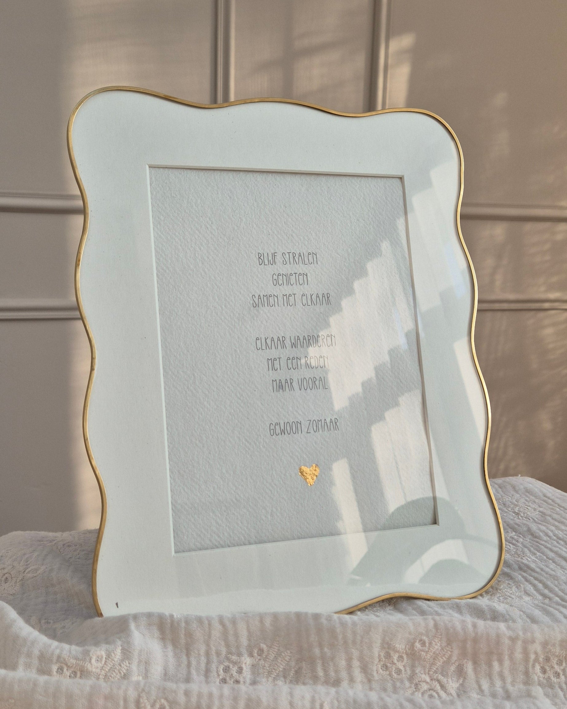 Gedichtje - Blijf stralen