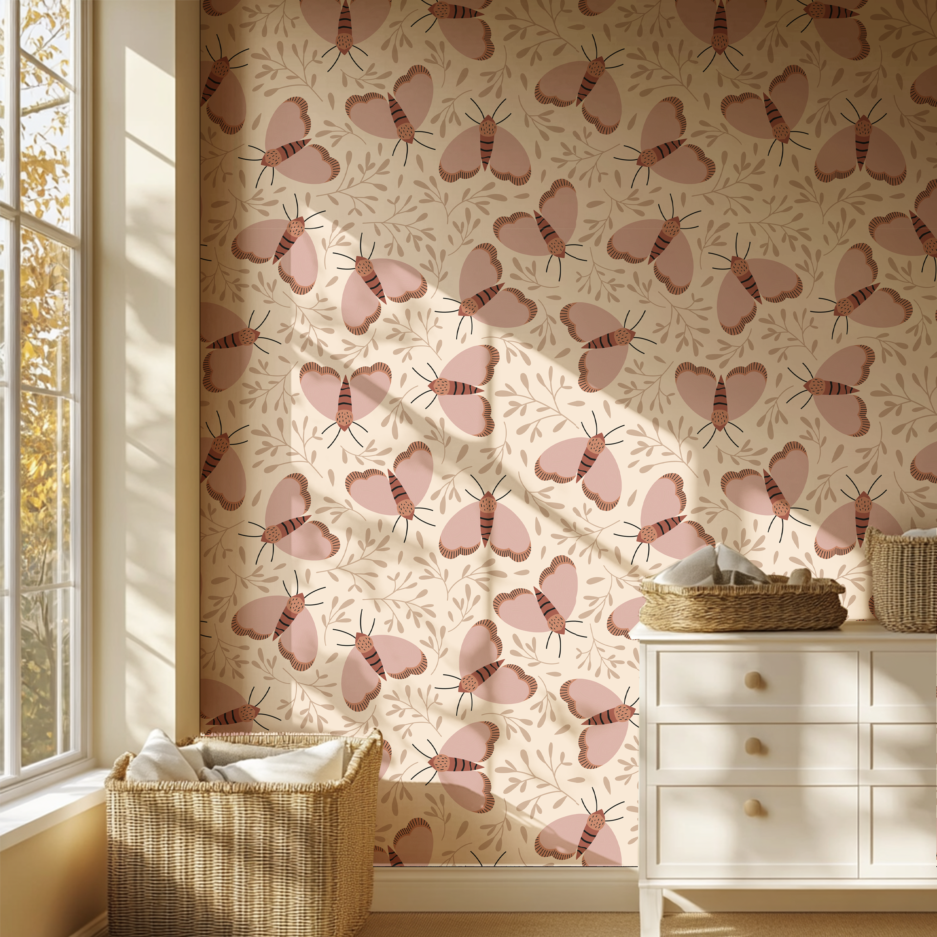 Wallpaper Moth - terra