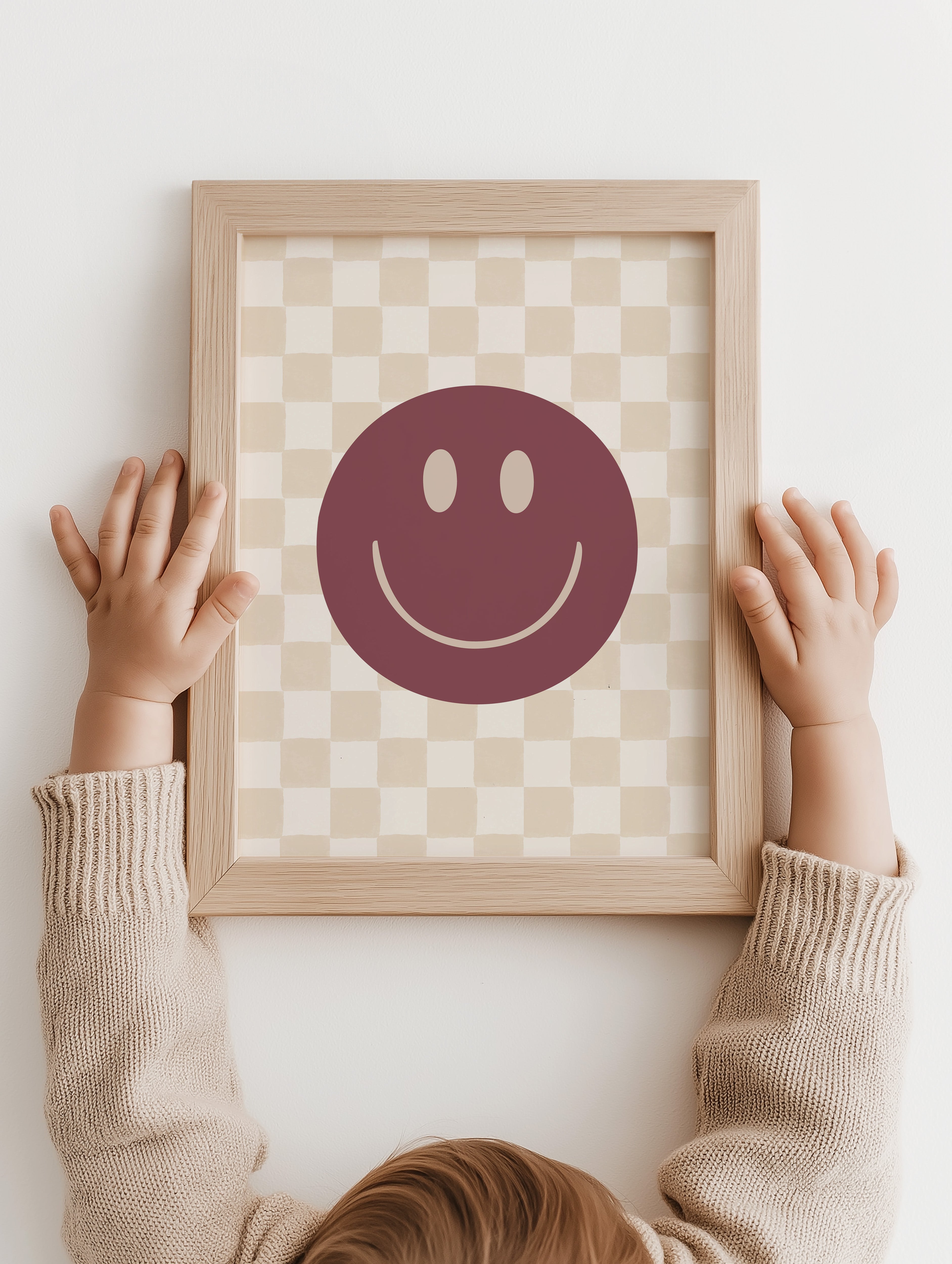 Kinderkamer poster - Smiley | grape