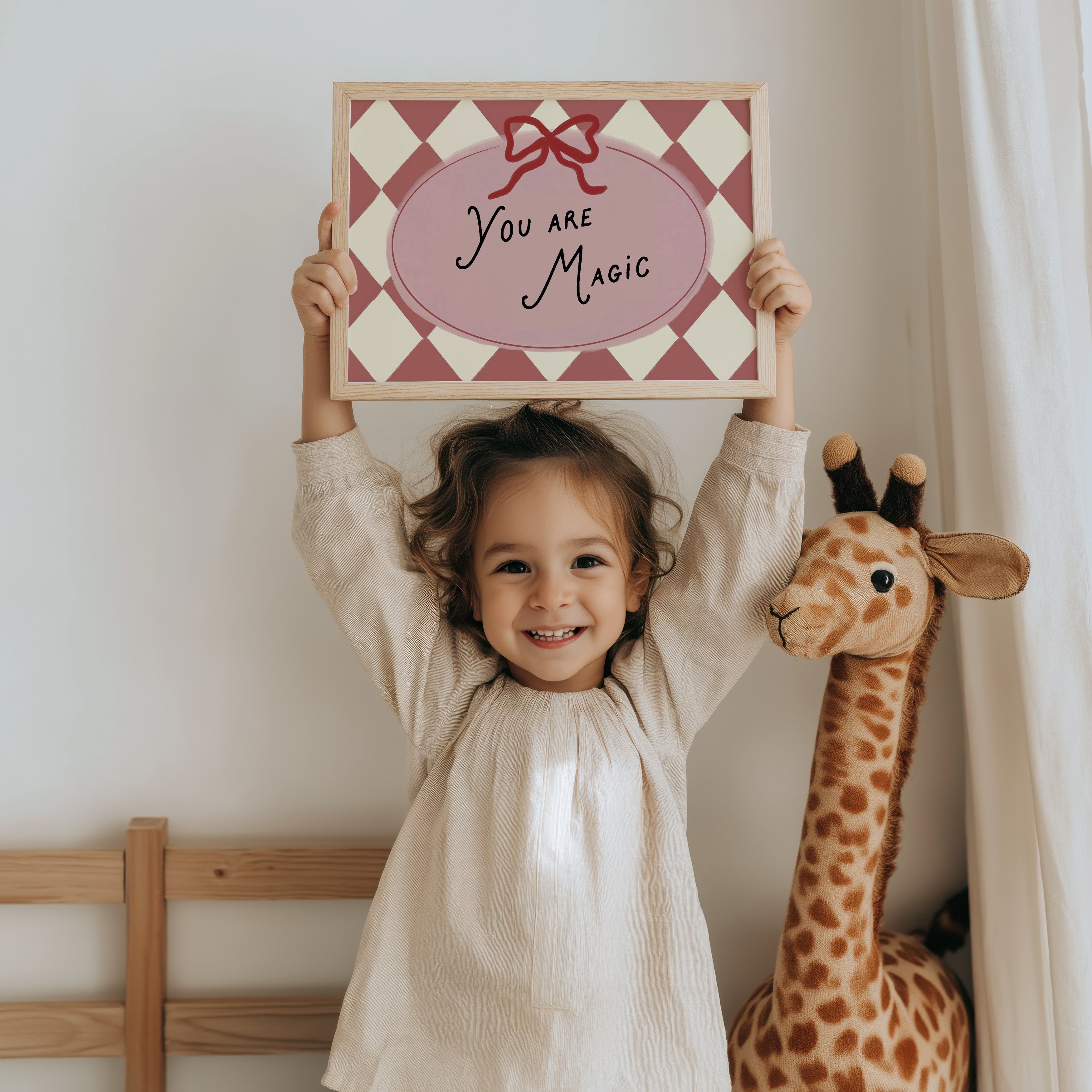 Children's room poster - Je t'aime