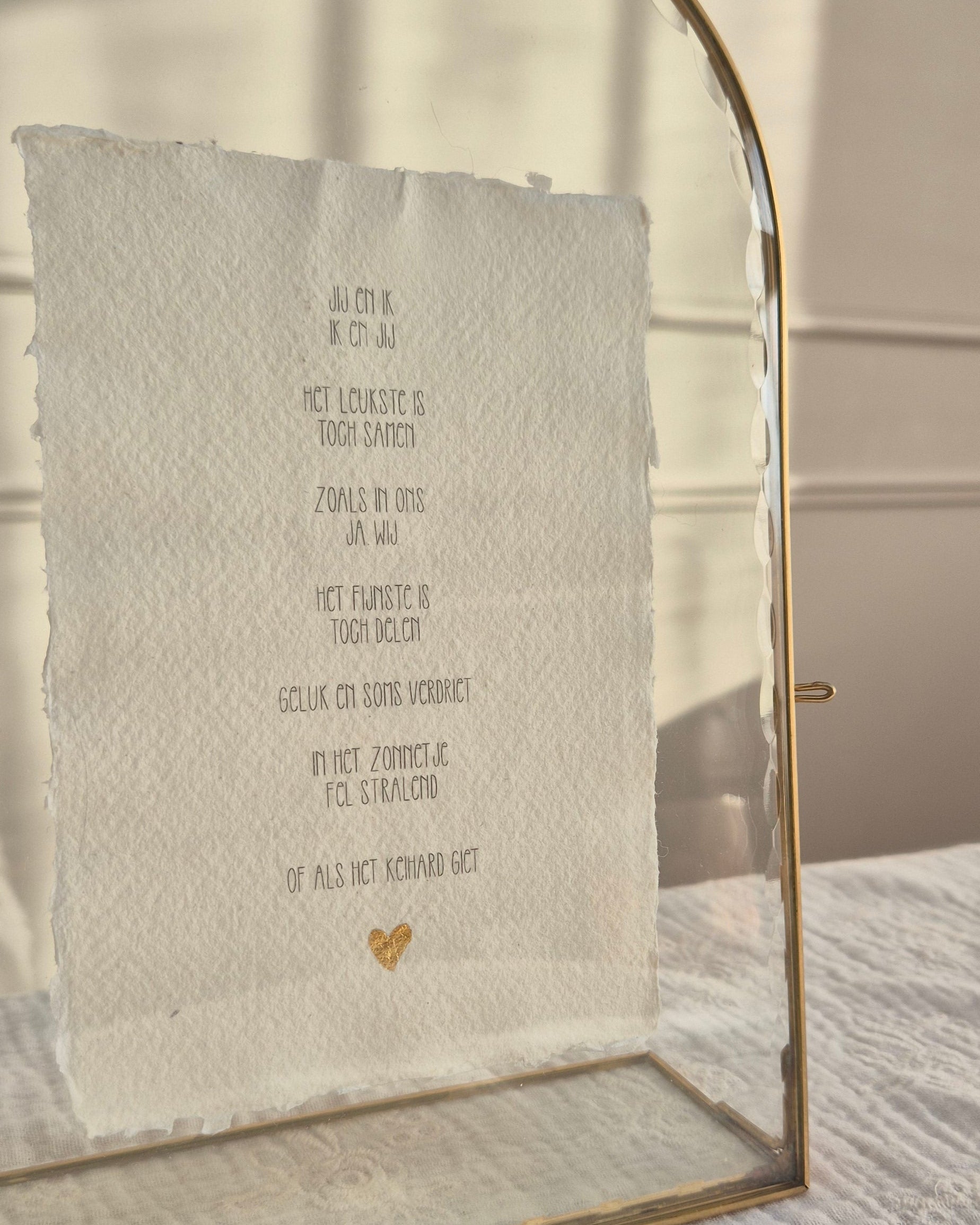 Gedichtje - Jij en ik