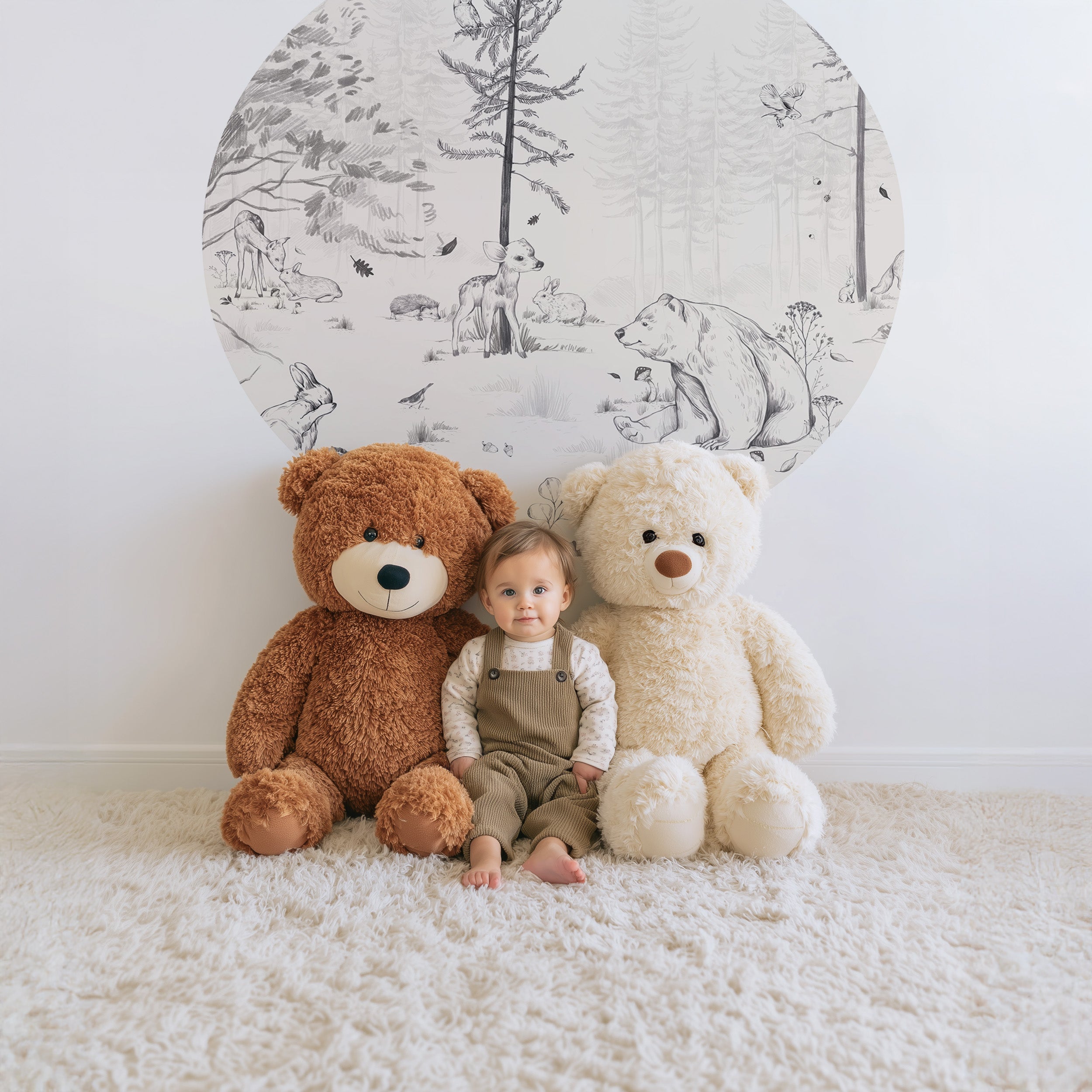 Behangcirkel - Into the Forest