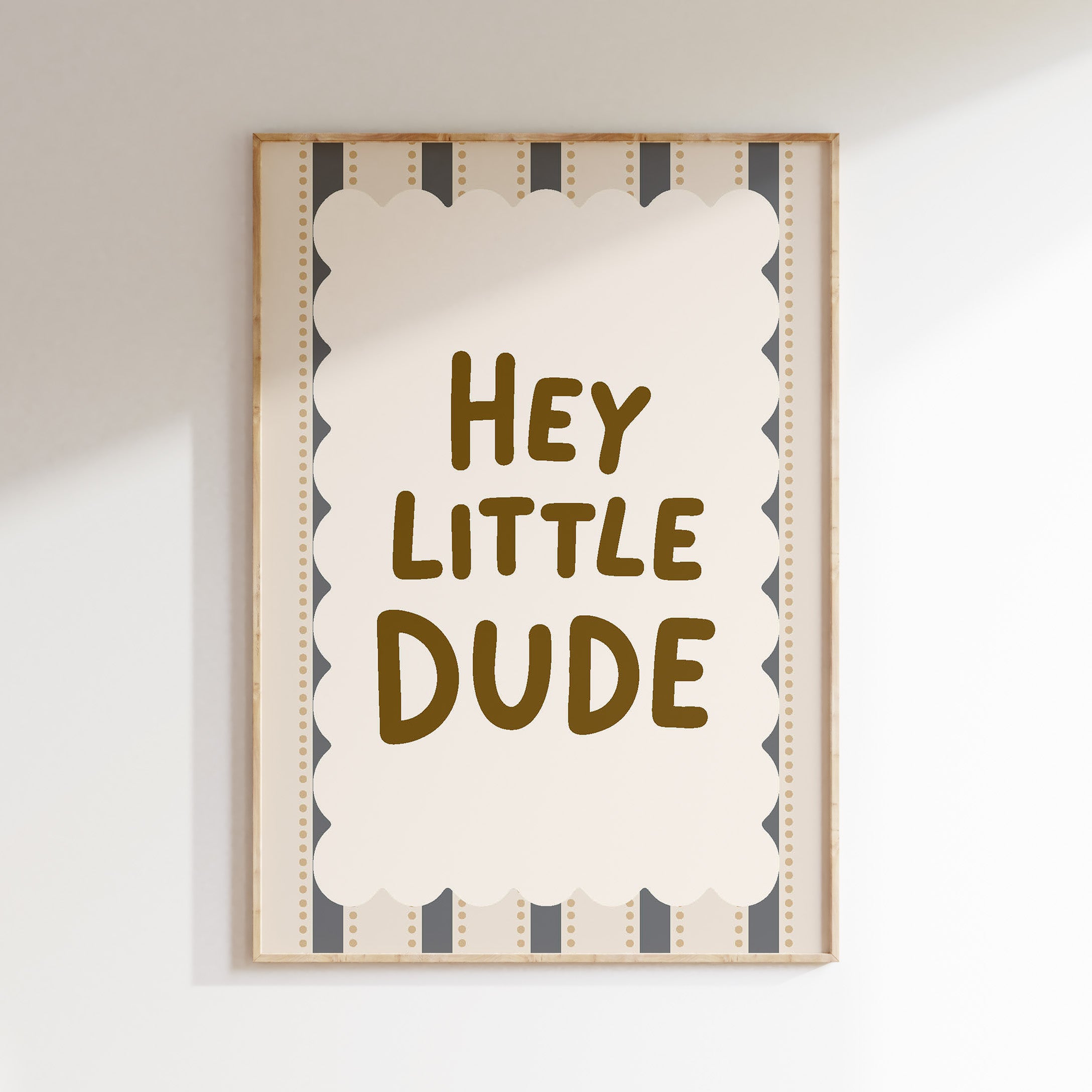 Children's room print - Don't stop me now