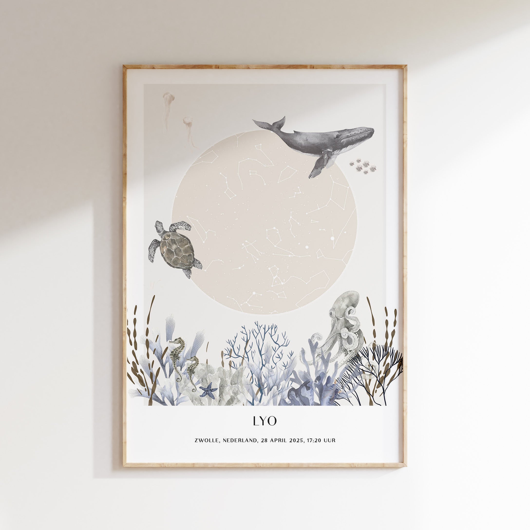 Sterrenhemel poster - Under the sea