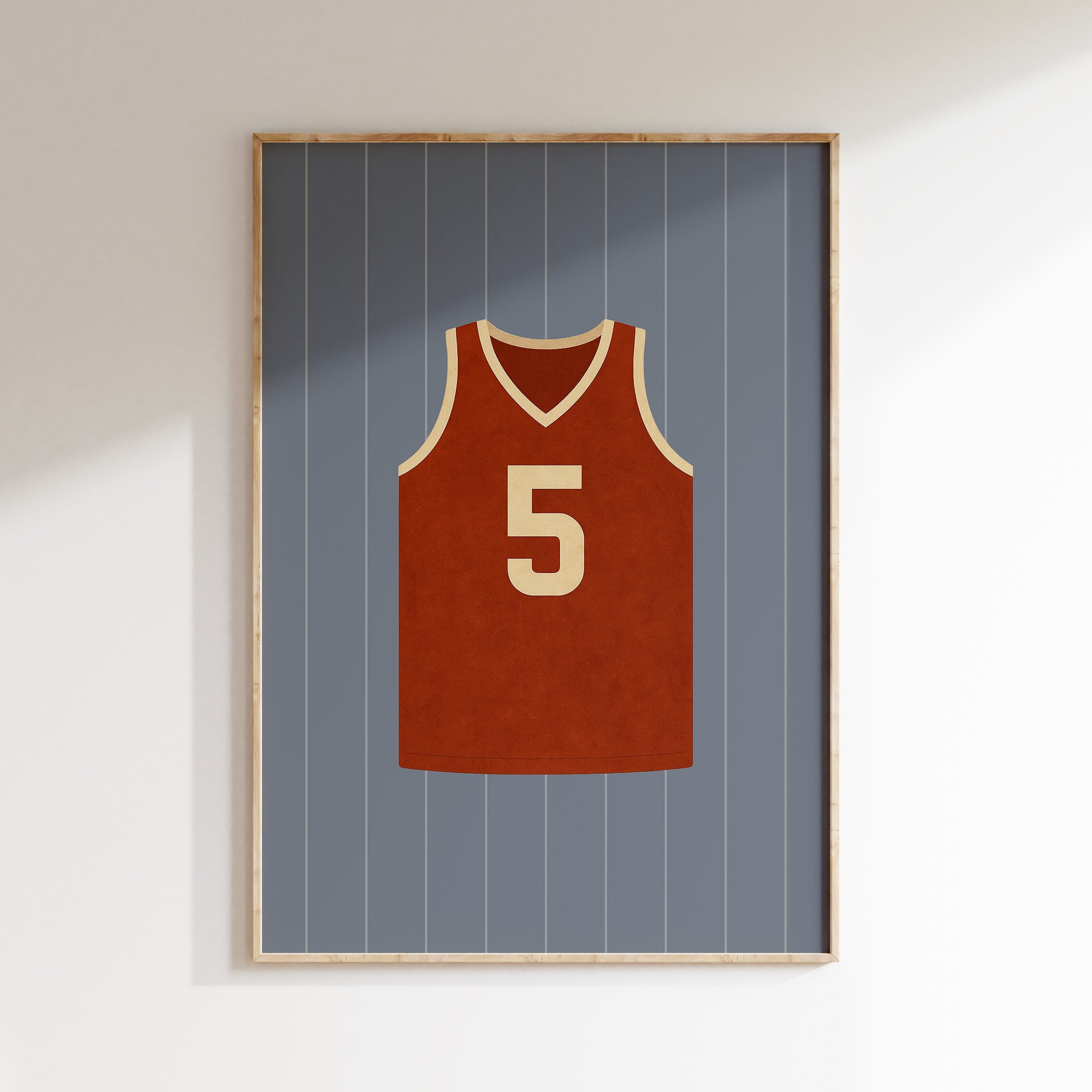 Kinderkamer poster - Basketball Shirt | Sport