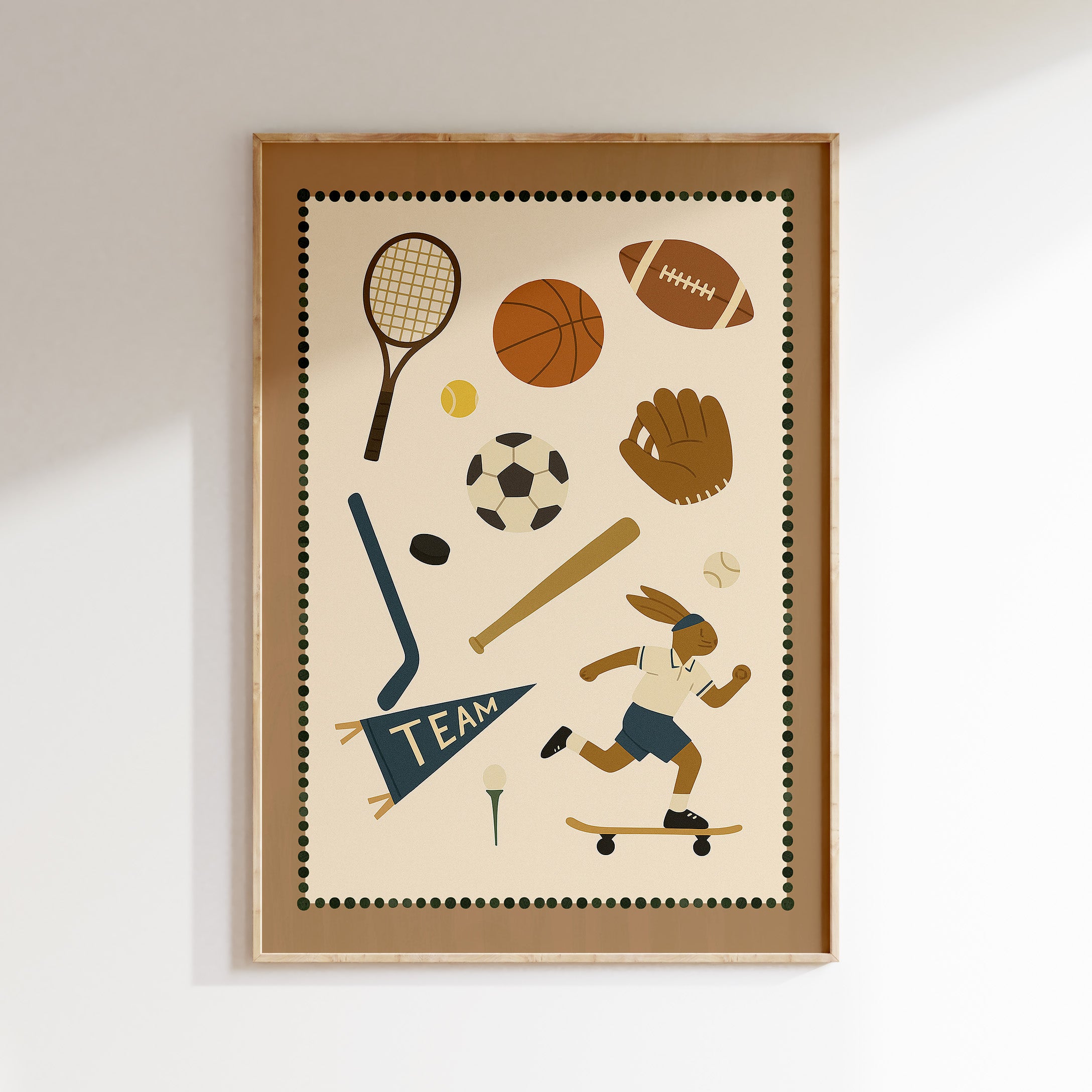 Kinderkamer poster - Sport Collage | Sport