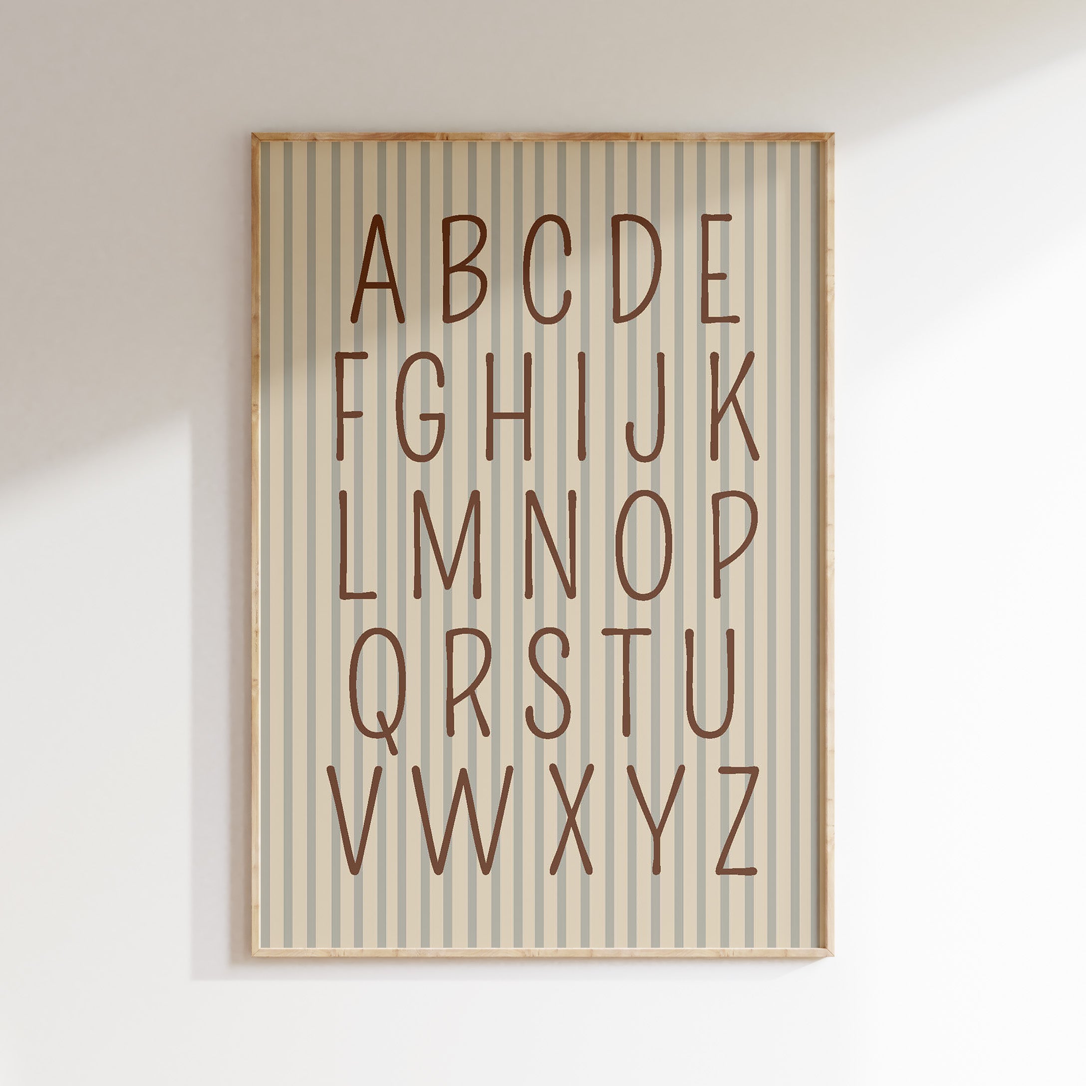 Children's room print - Lion on scooter