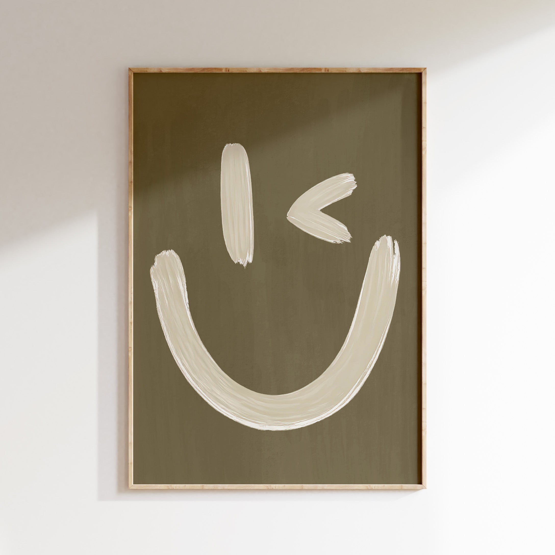 Children's room poster - Lightning Smiley