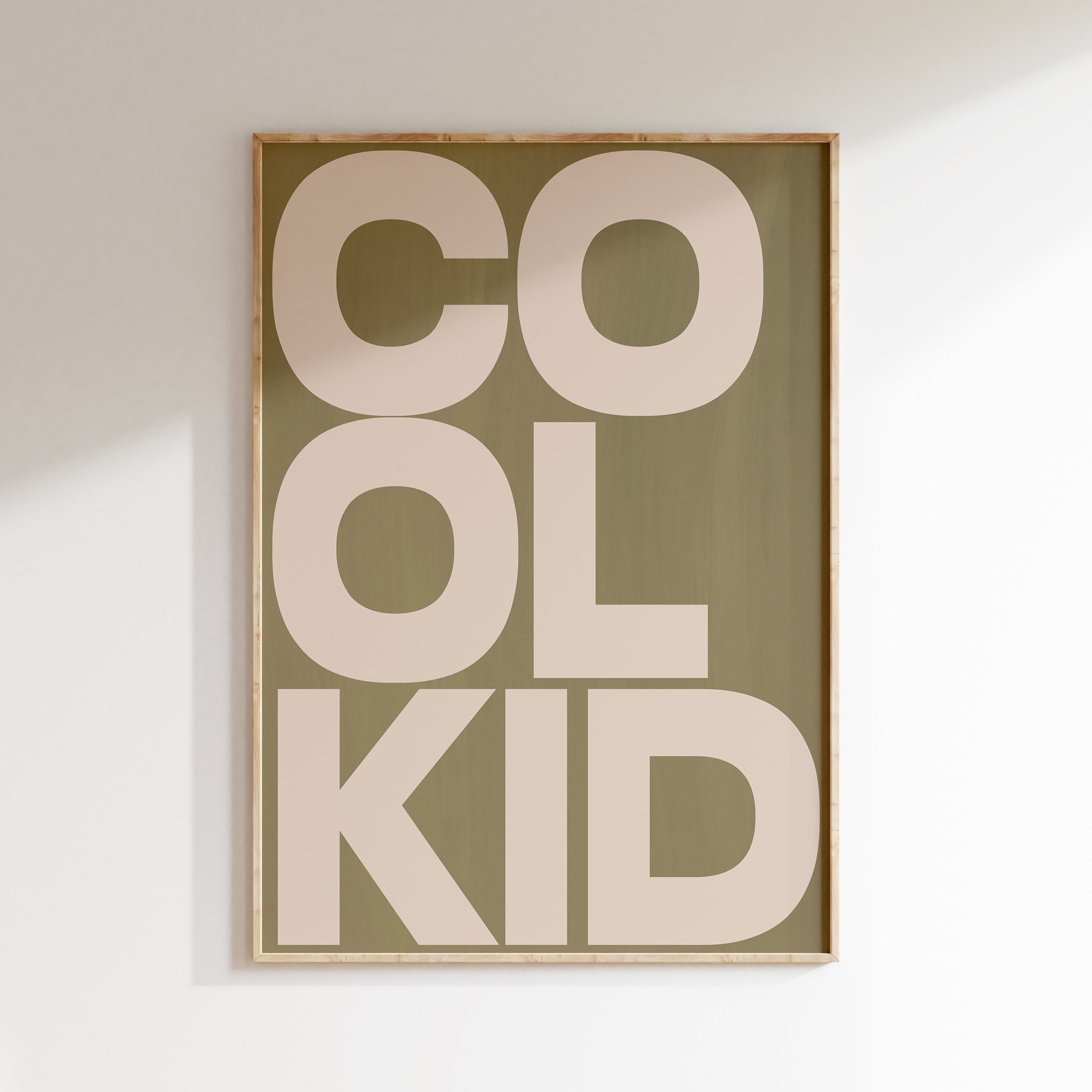 Kinderkamer print - Cool Kid