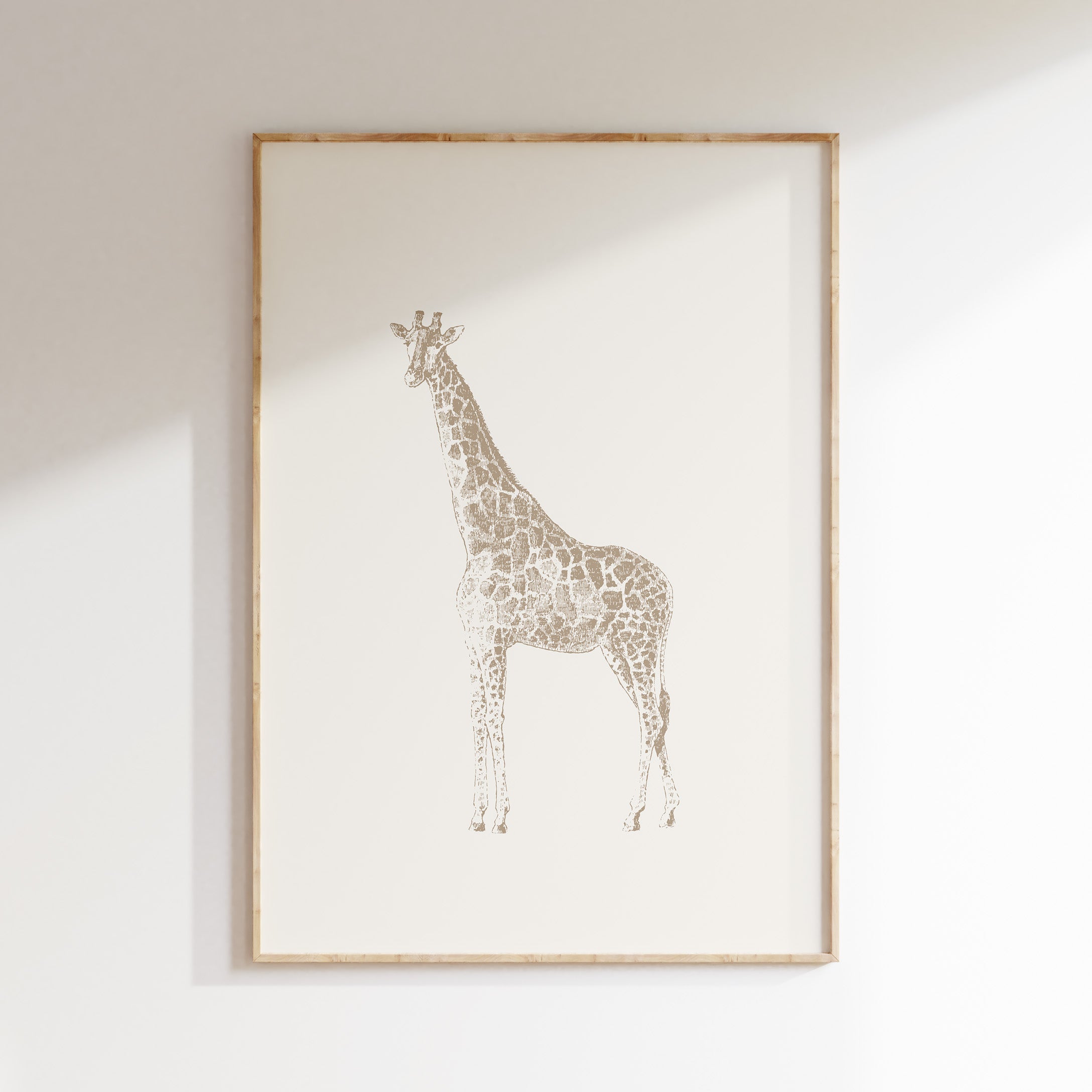 Children's room poster - Giraffe | Jungle