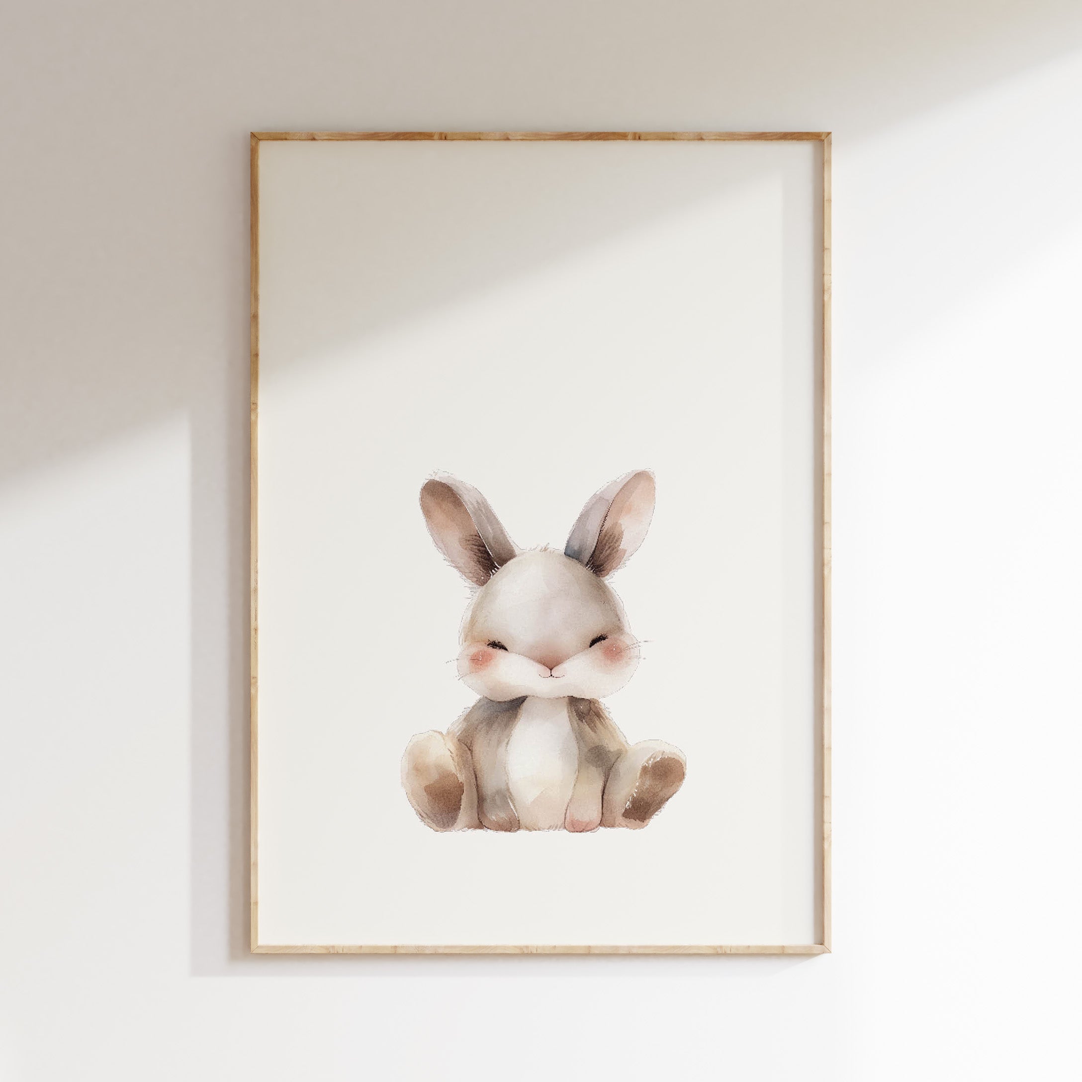 Kinderkamer poster - Konijntje | Boerderij