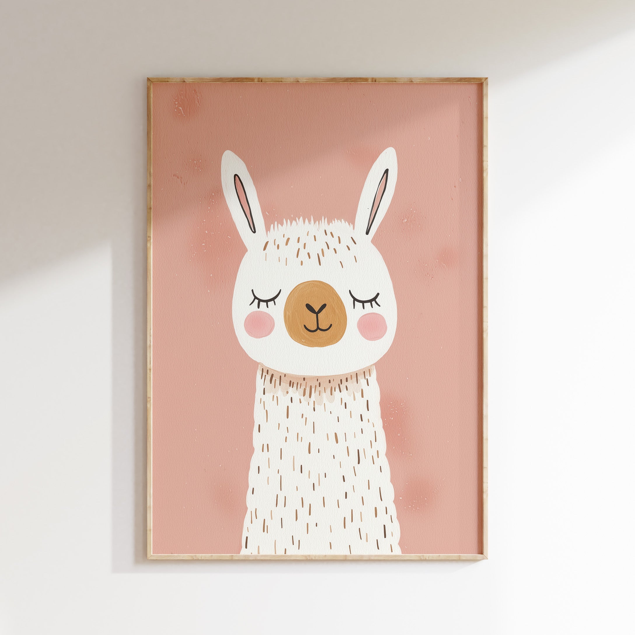 Kinderkamer print - Lama