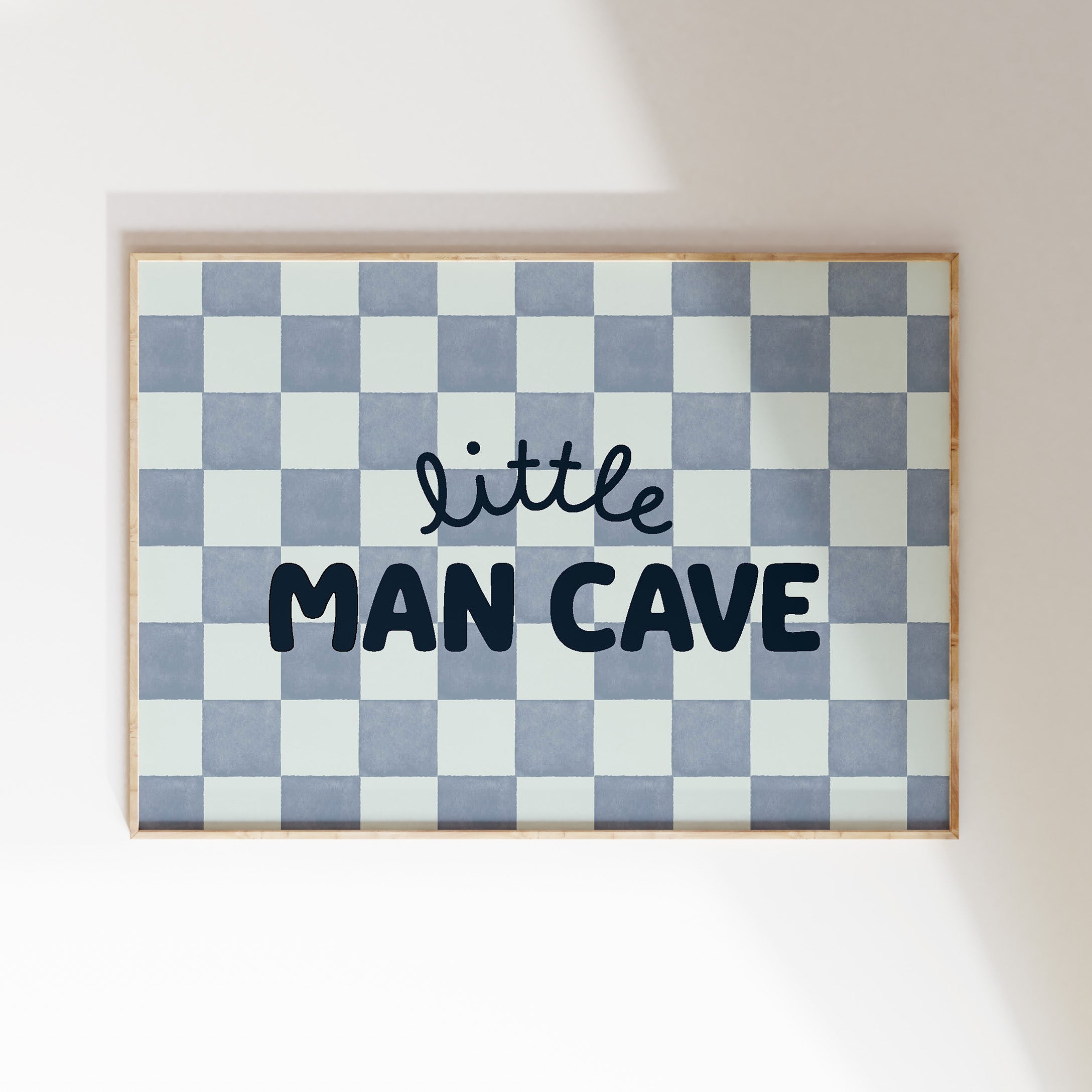 Kinderkamer poster - Little Man Cave
