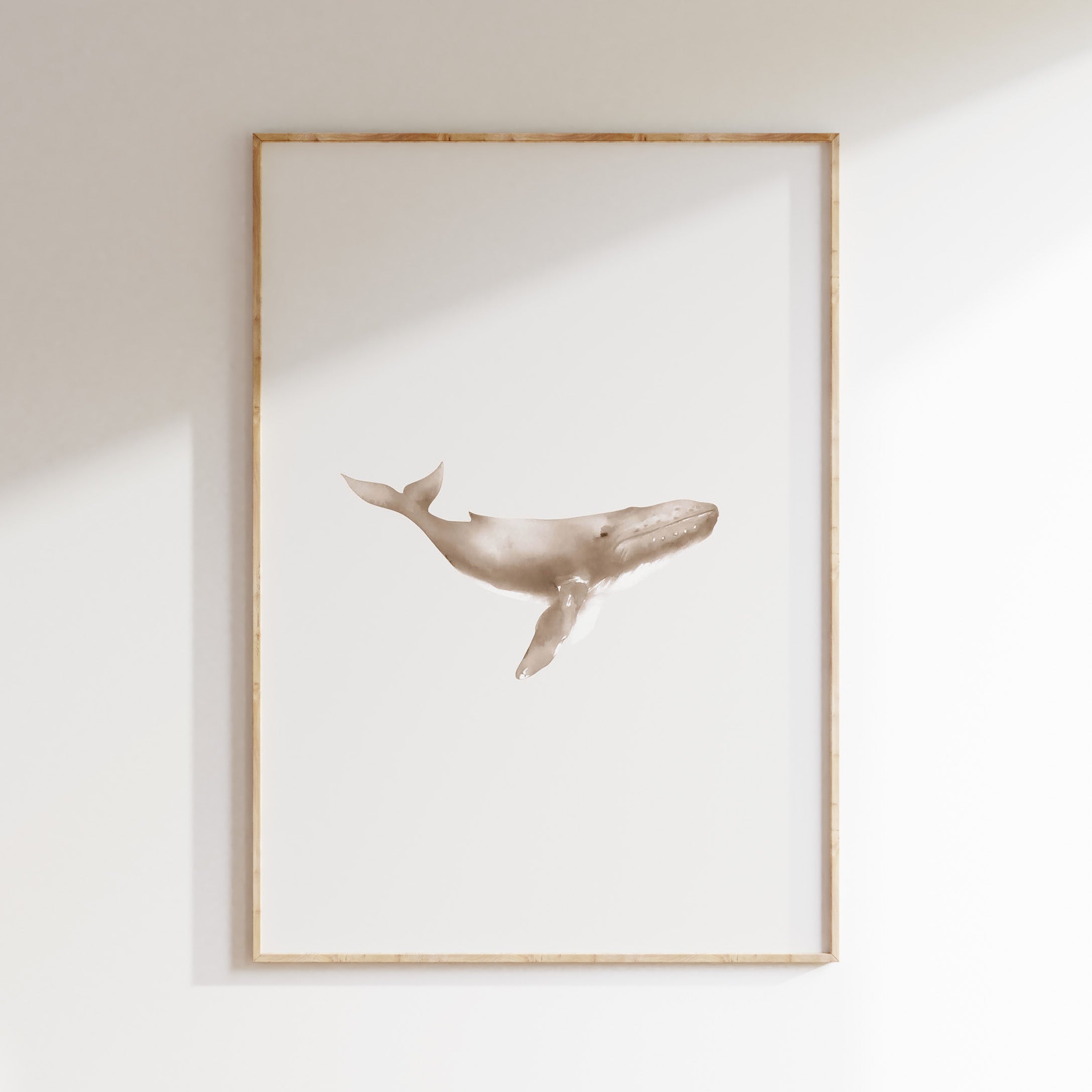 Kinderkamer poster - Walvis | Onderwaterwereld