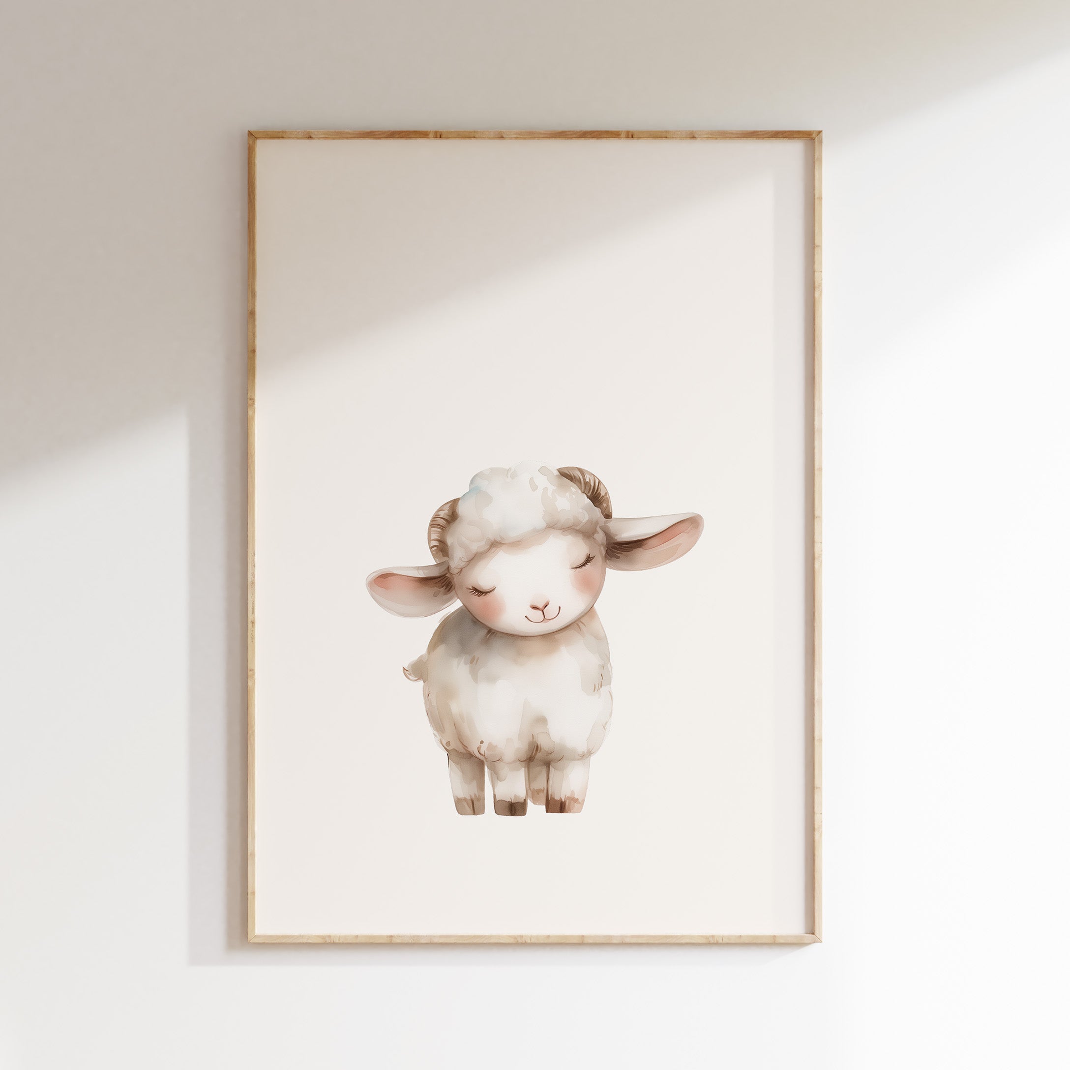 Kinderkamer poster - Schaapje | Boerderij