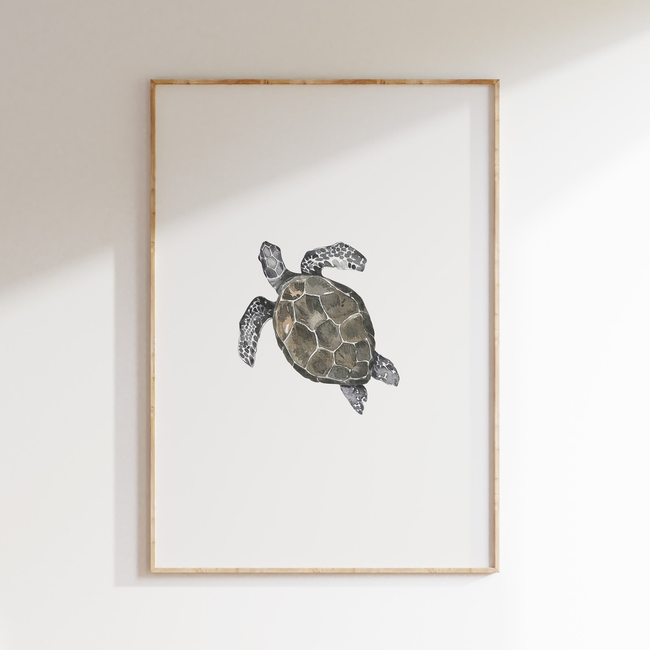 Kinderkamer poster - Schildpad | Under the Sea