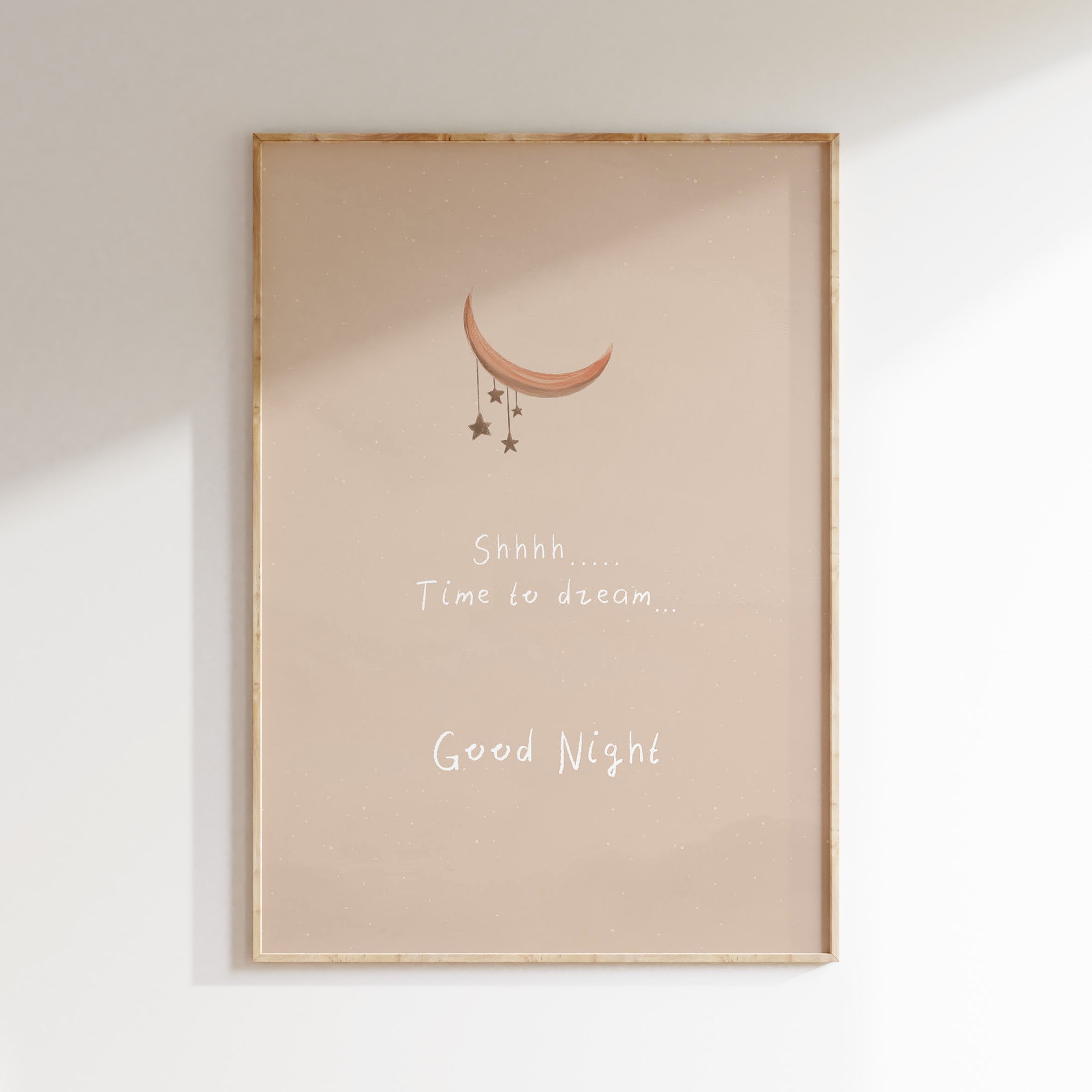 Kinderkamer poster - Shhhh time to dream | Enchanted Forest