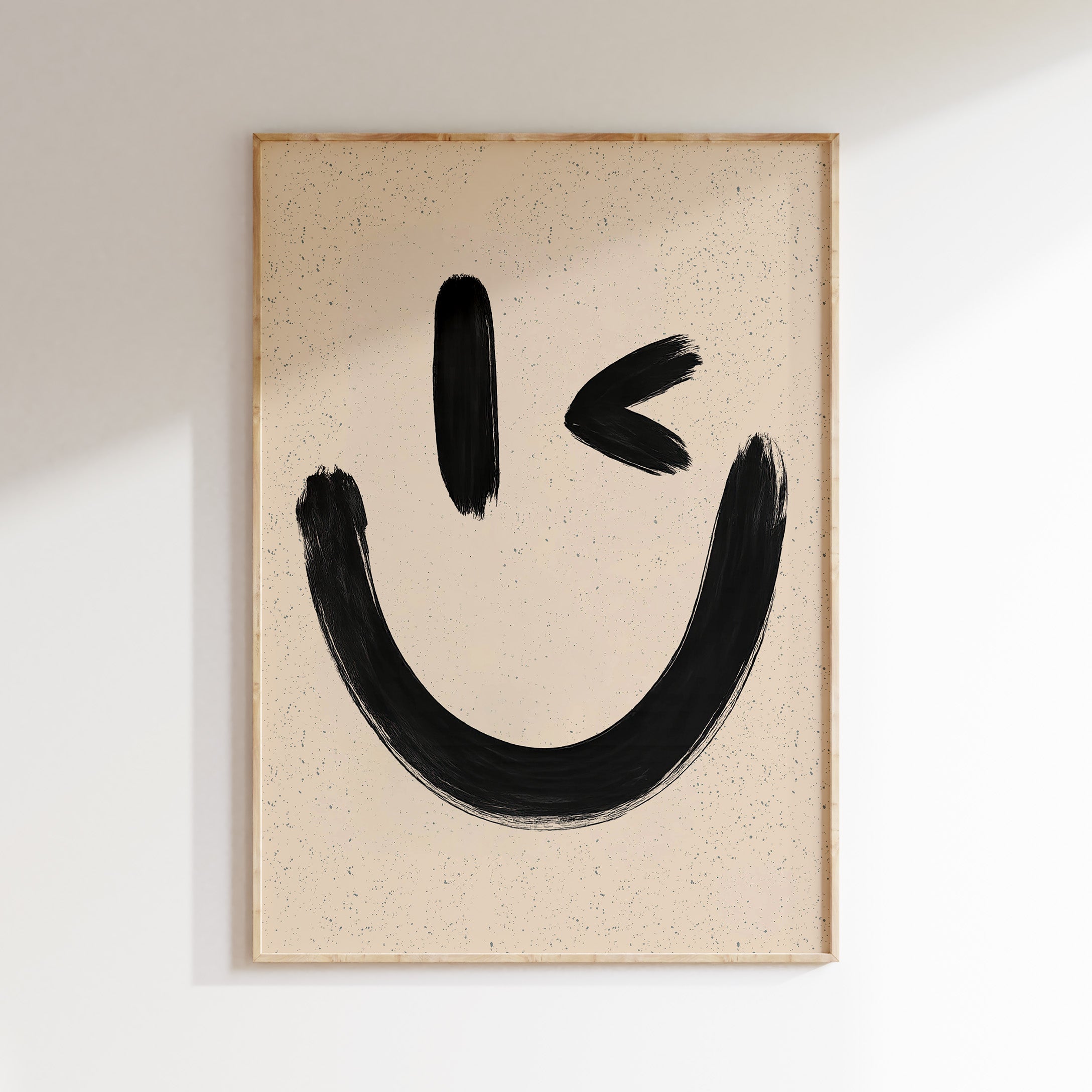 Children's room poster - Lightning Smiley