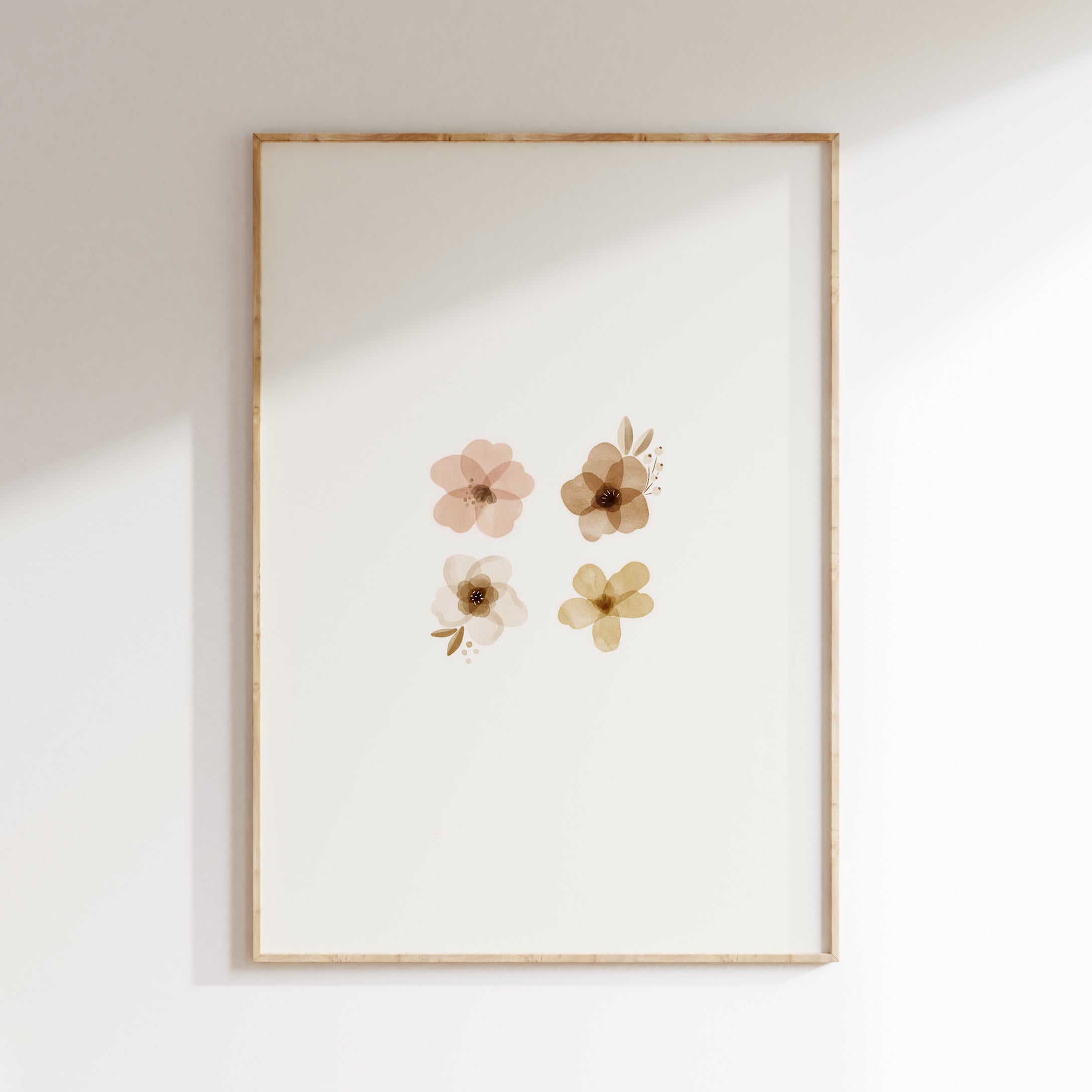 Kinderkamer poster - Vintage Bloemen | Vintage Garden