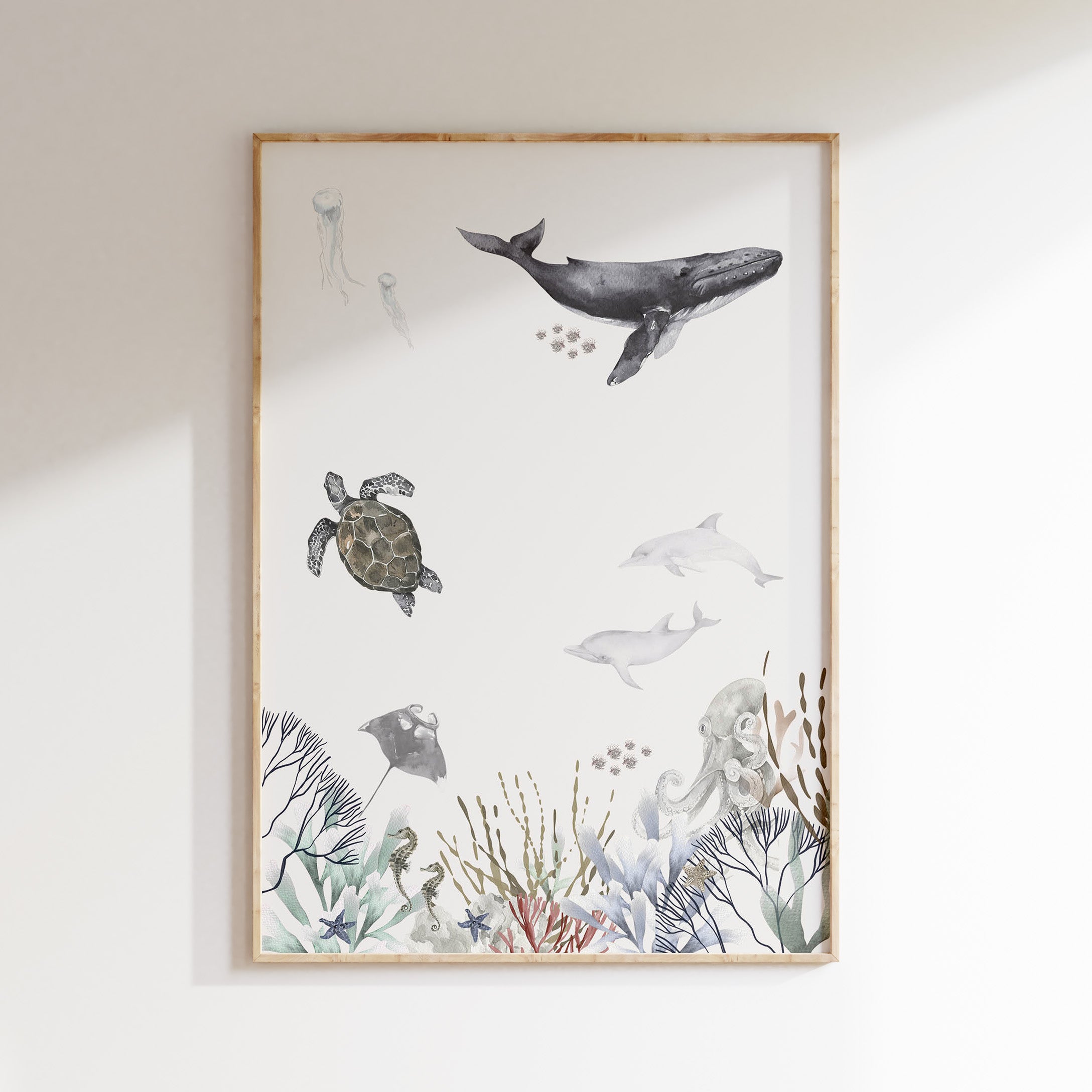Kinderkamer poster - Zeeleven | Under the Sea