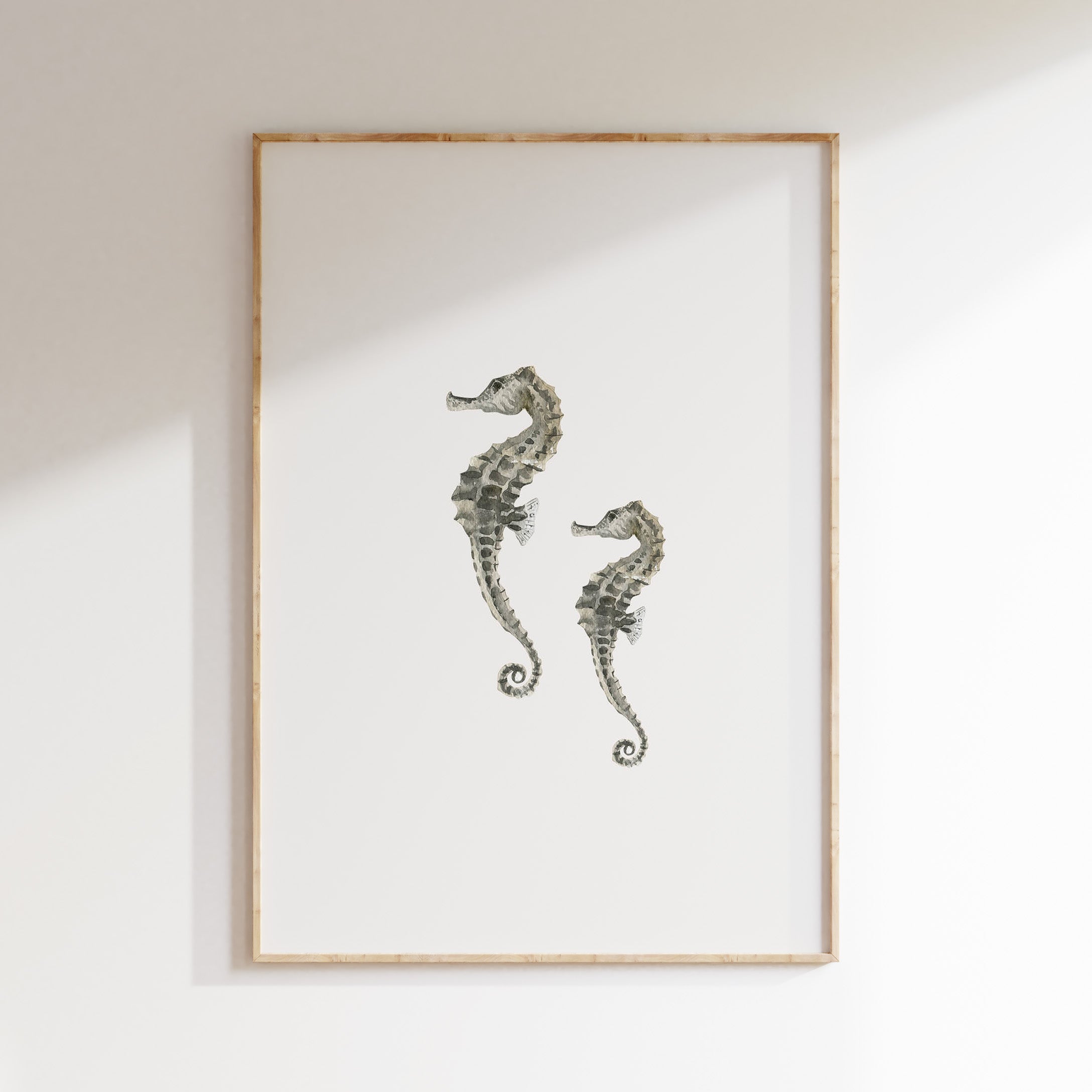 Kinderkamer poster - Zeepaardjes | Under the Sea