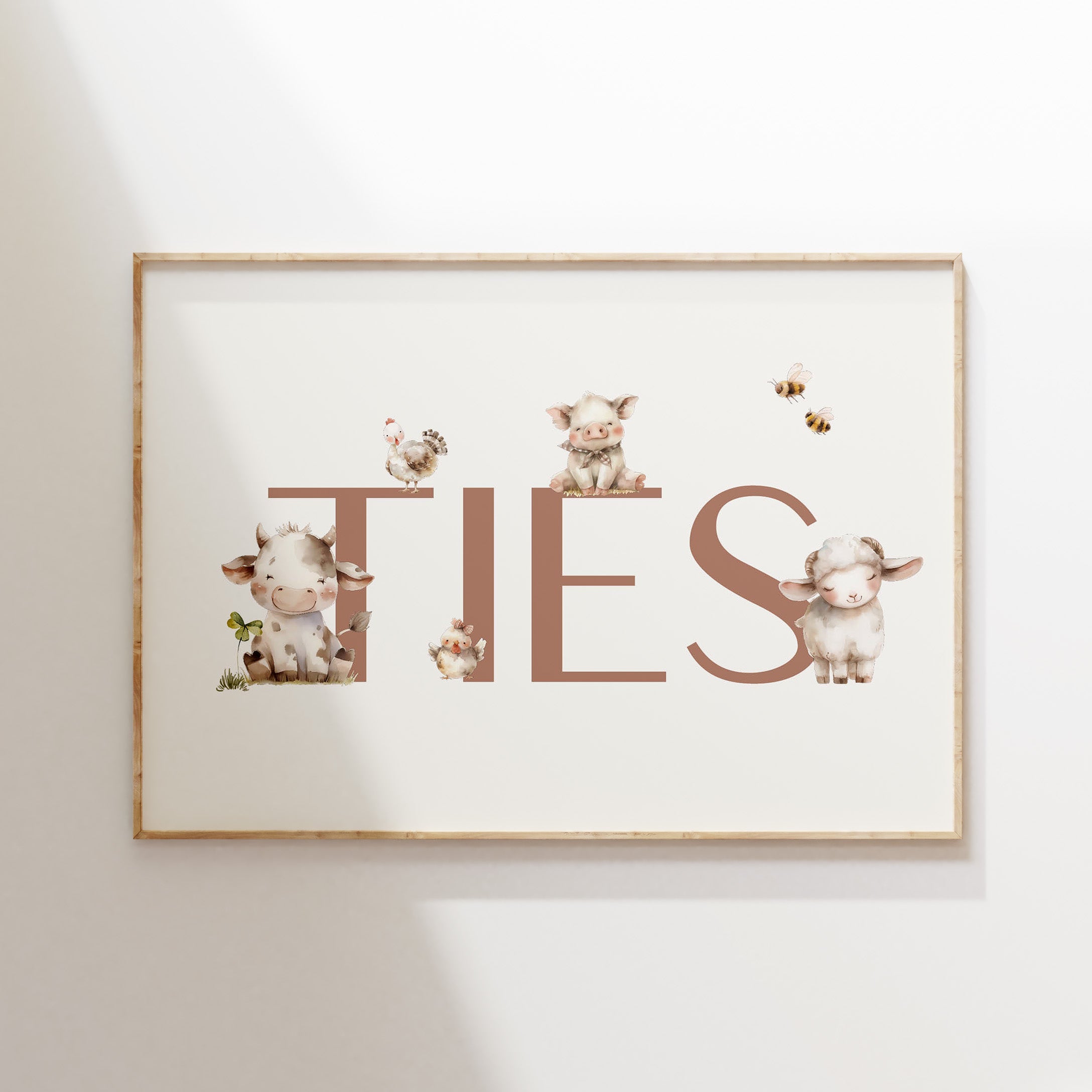 Naamposter Boerderij