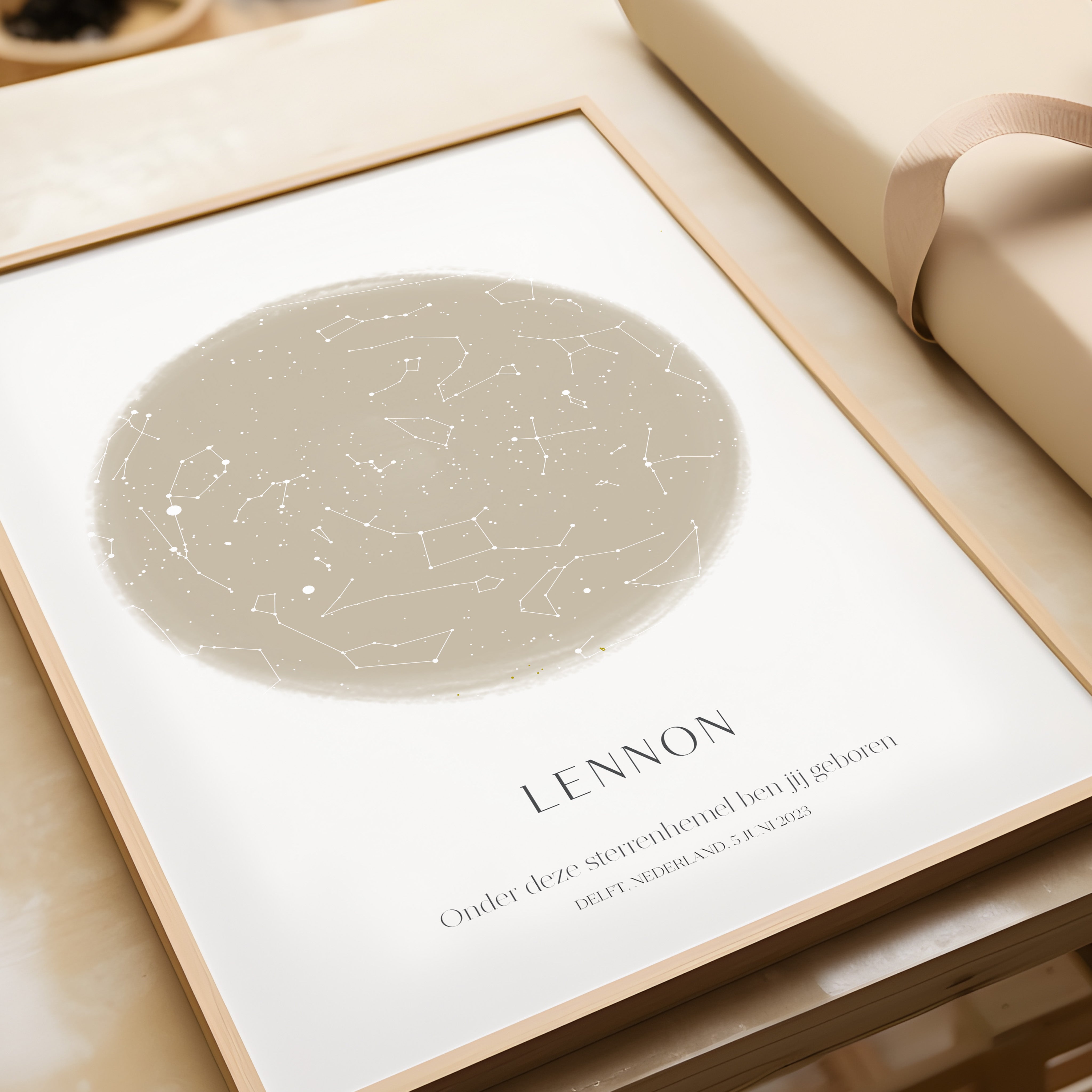 Sterrenhemel poster - NATURAL