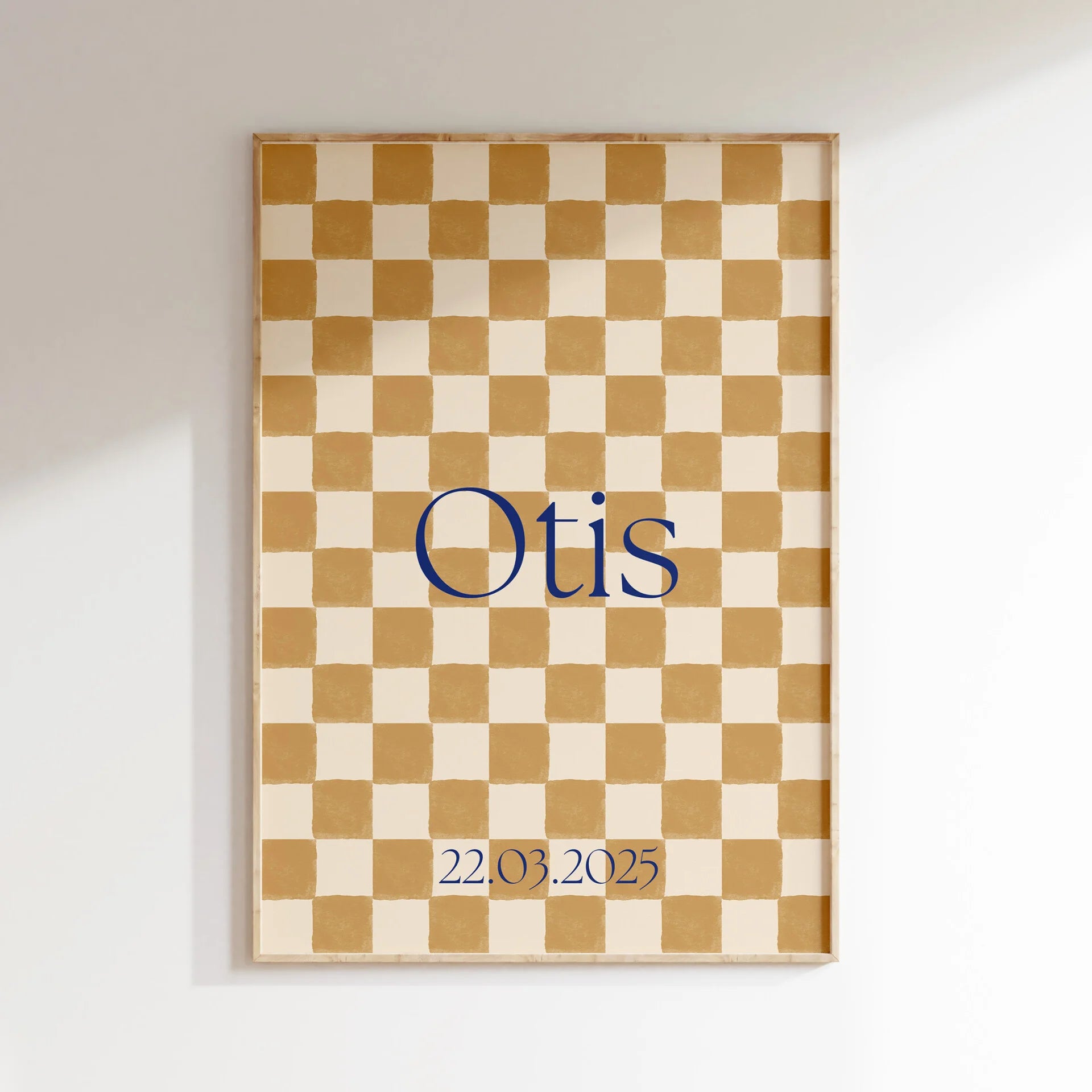 Geboorteposter Ruitje Ruitje | bruin