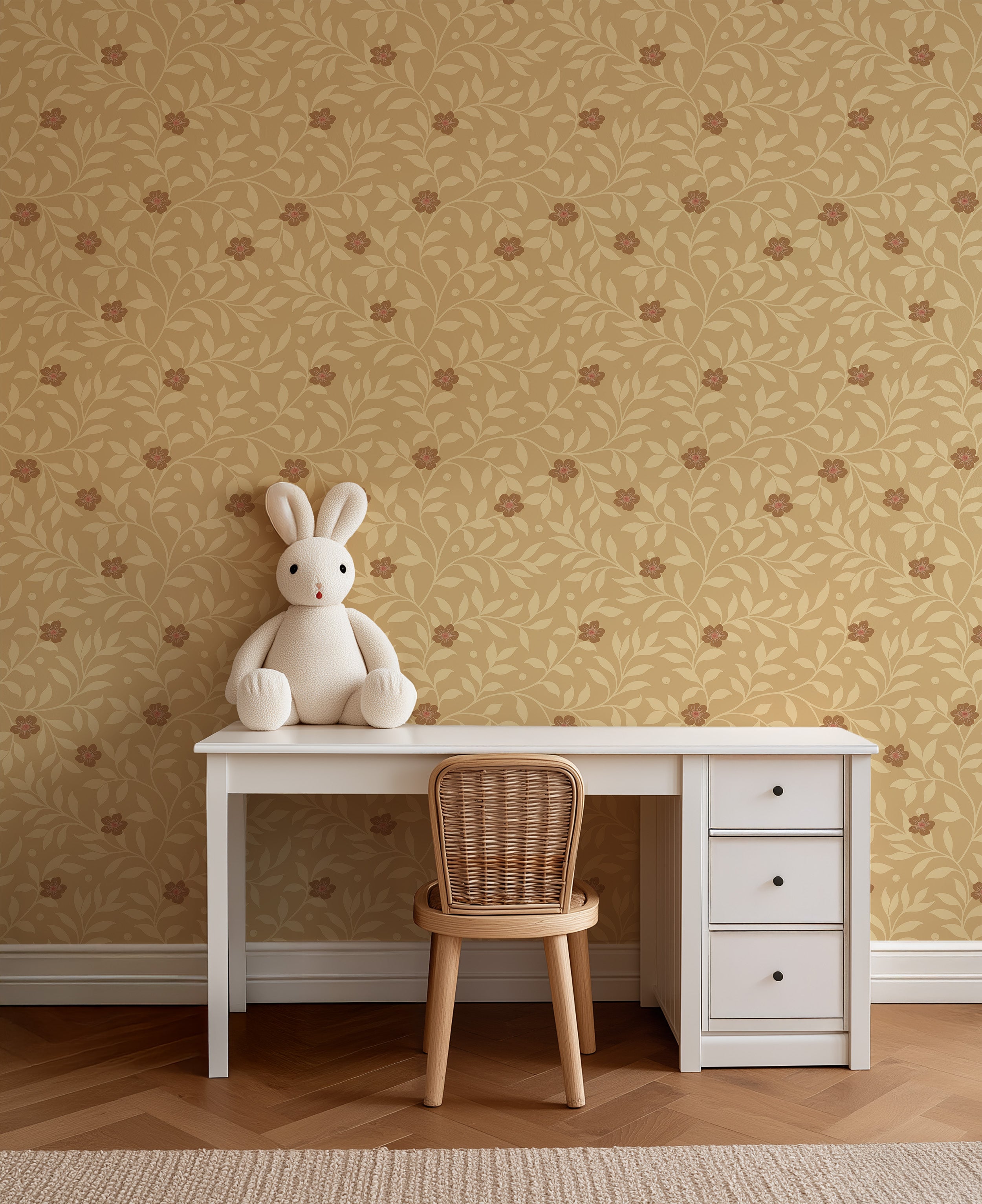 Wallpaper Vintage Flowers