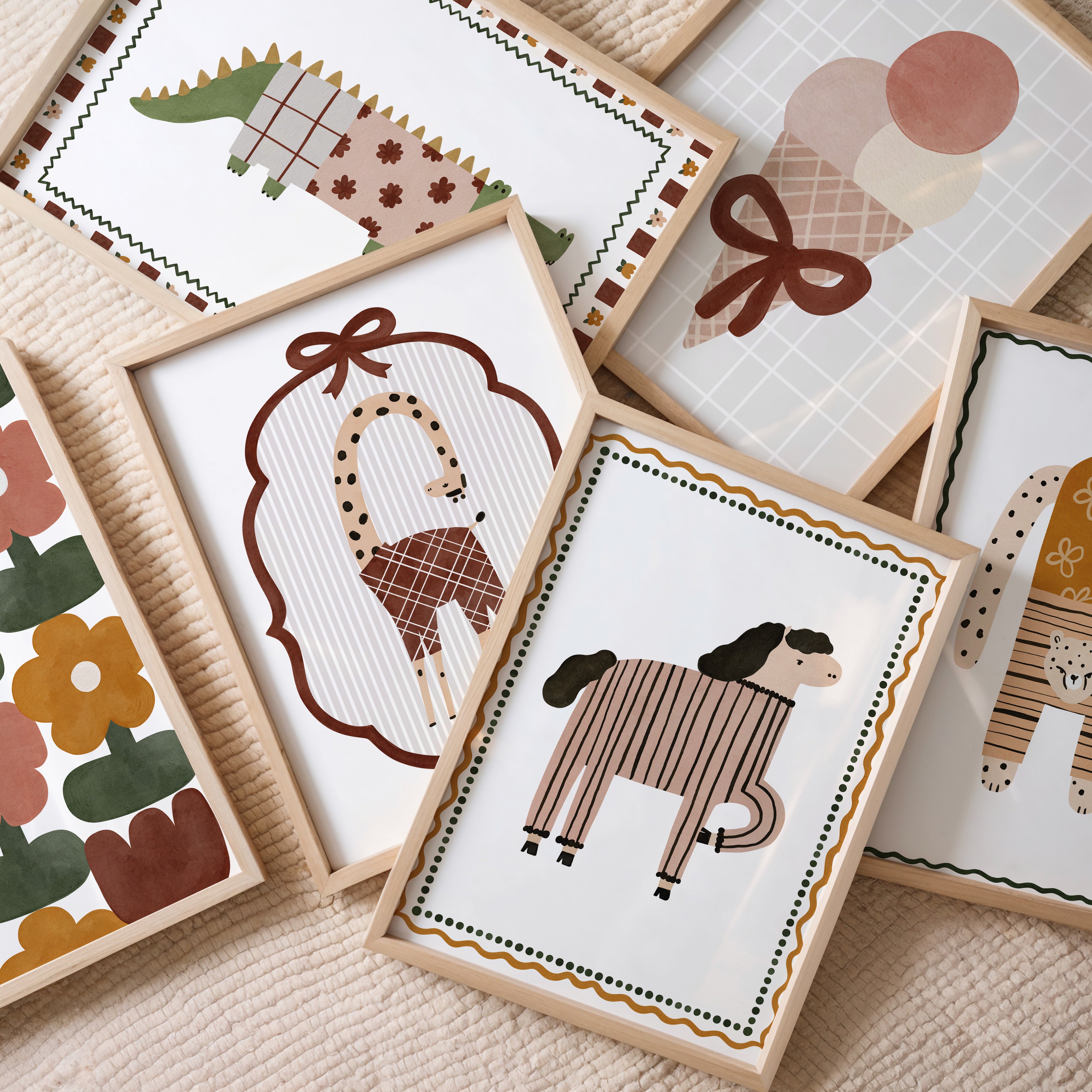 Retro kinderkamer poster - Ijsje